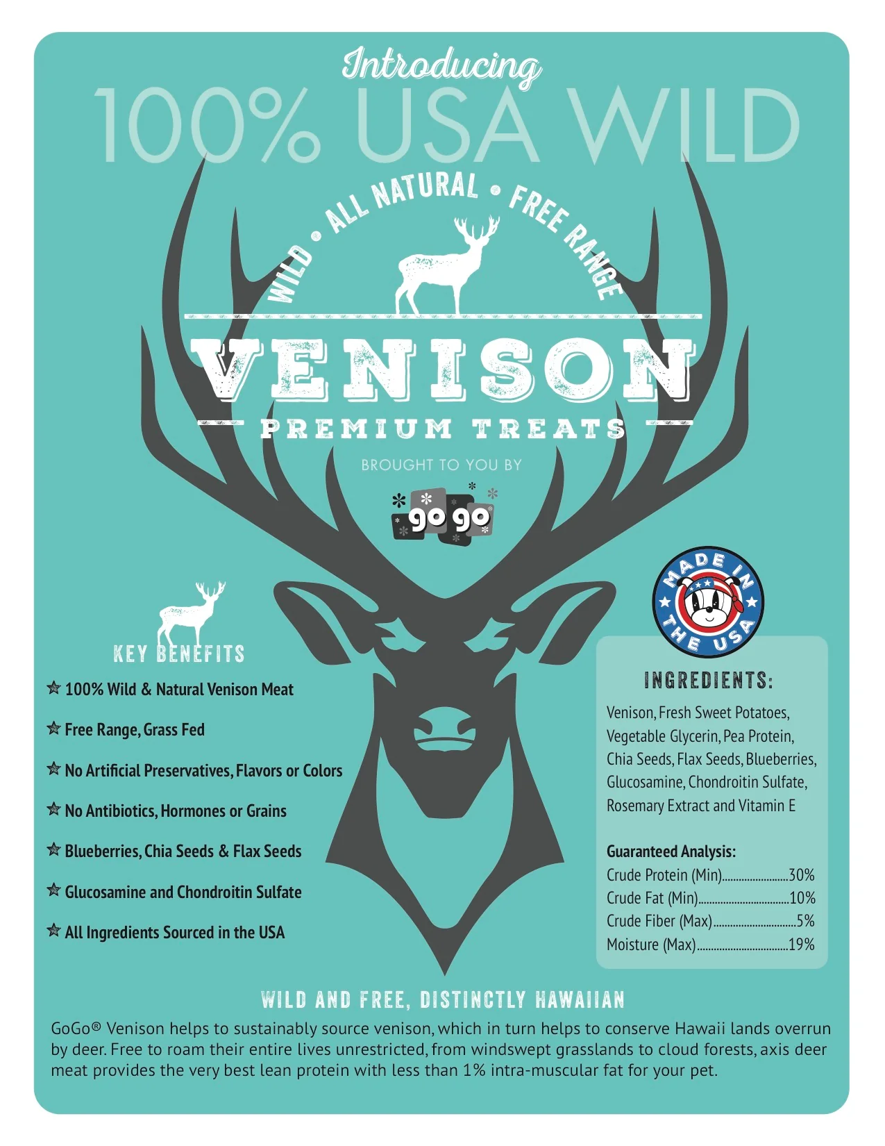 GOGO | Stressless Venison Treats - Image 2