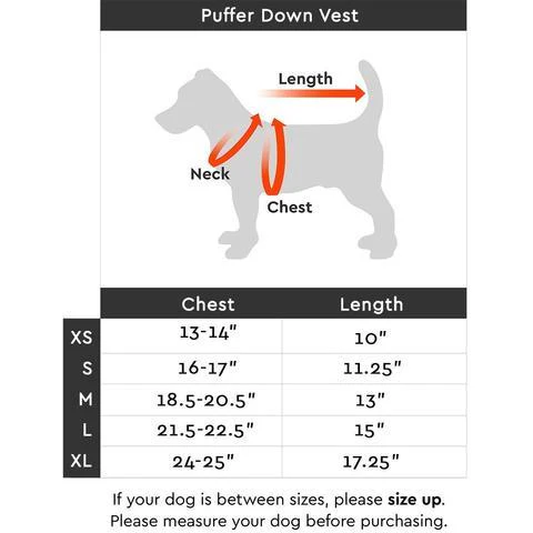 GOOBY | Puffer Down Vest in Red - Image 4