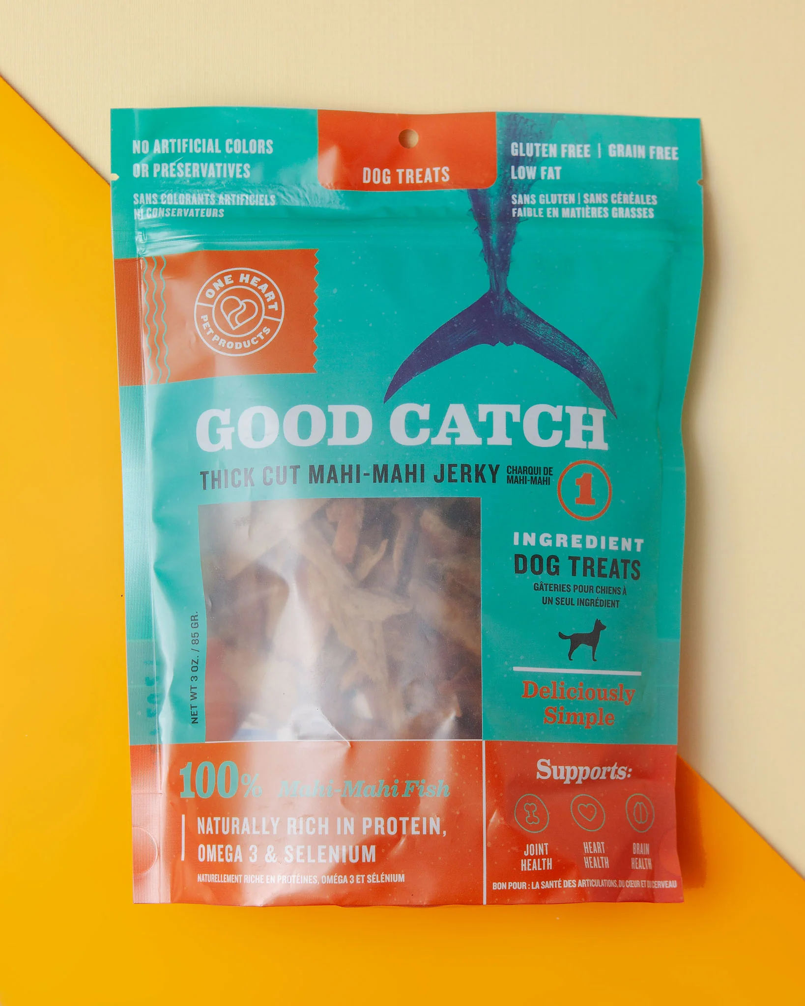 Good Catch Mahi-Mahi Jerky Treats for Dogs