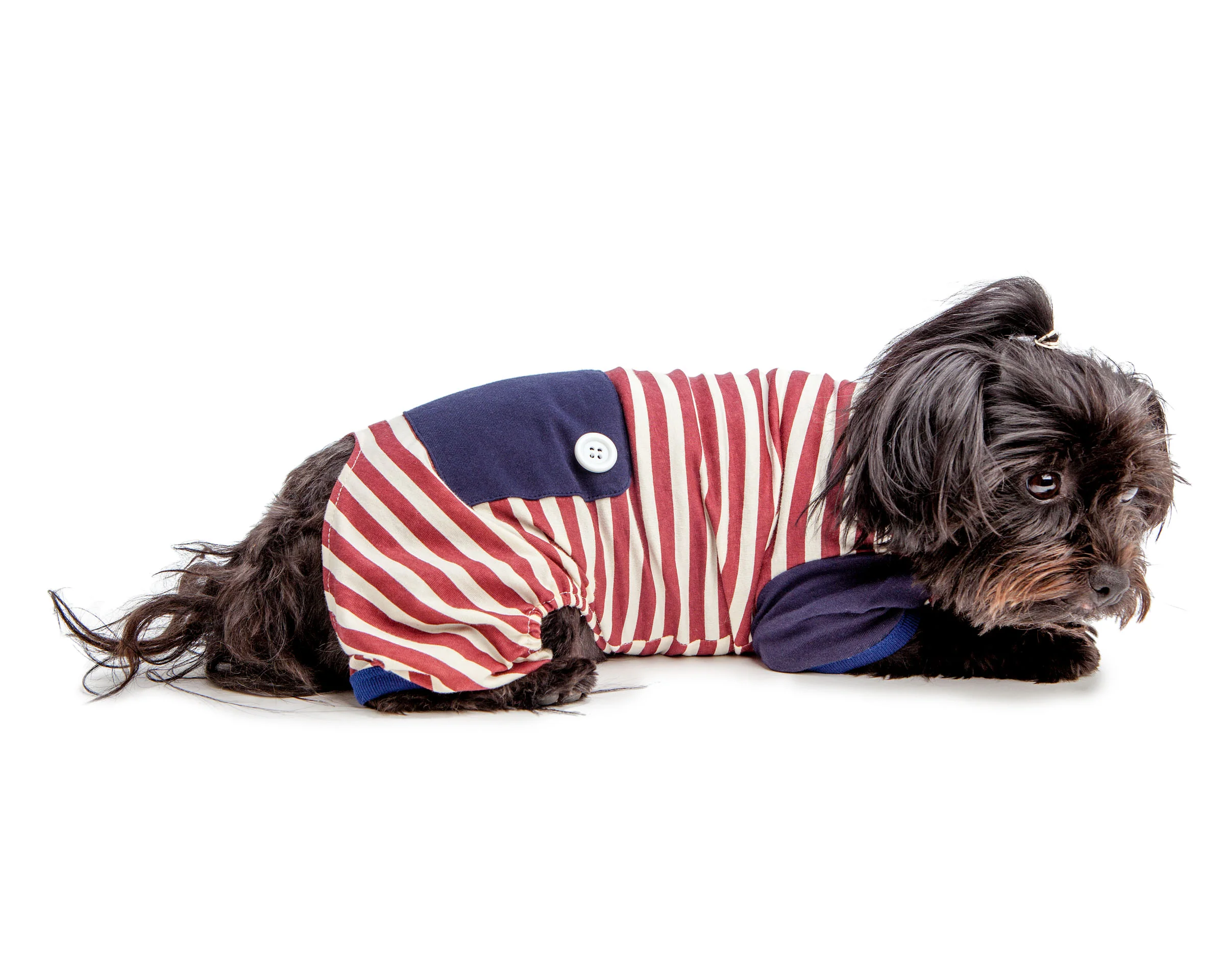 BEST FURRY FRIENDS | Red and White Stripe PJs - Image 3