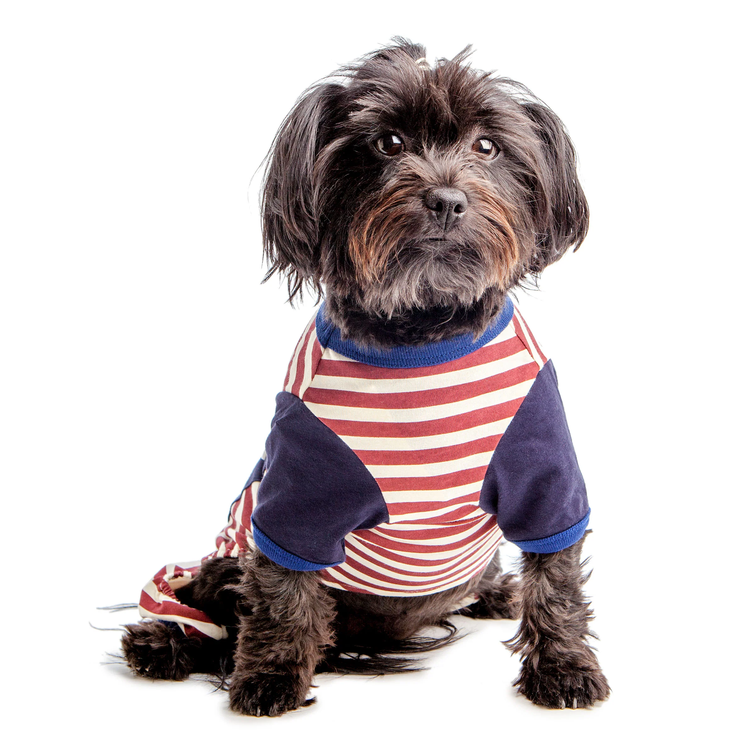 BEST FURRY FRIENDS | Red and White Stripe PJs - Image 4