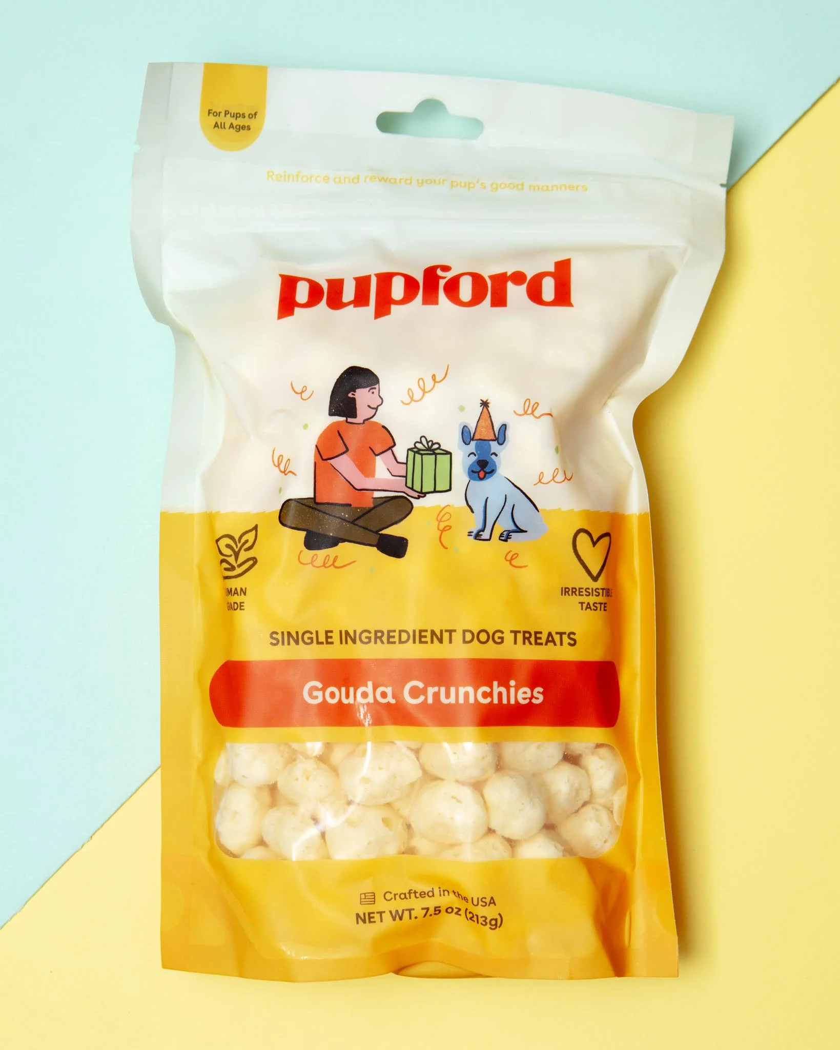 Gouda Cheese Crunchies Training Dog Treats