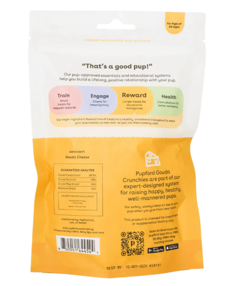 Gouda Cheese Crunchies Training Dog Treats - Image 5