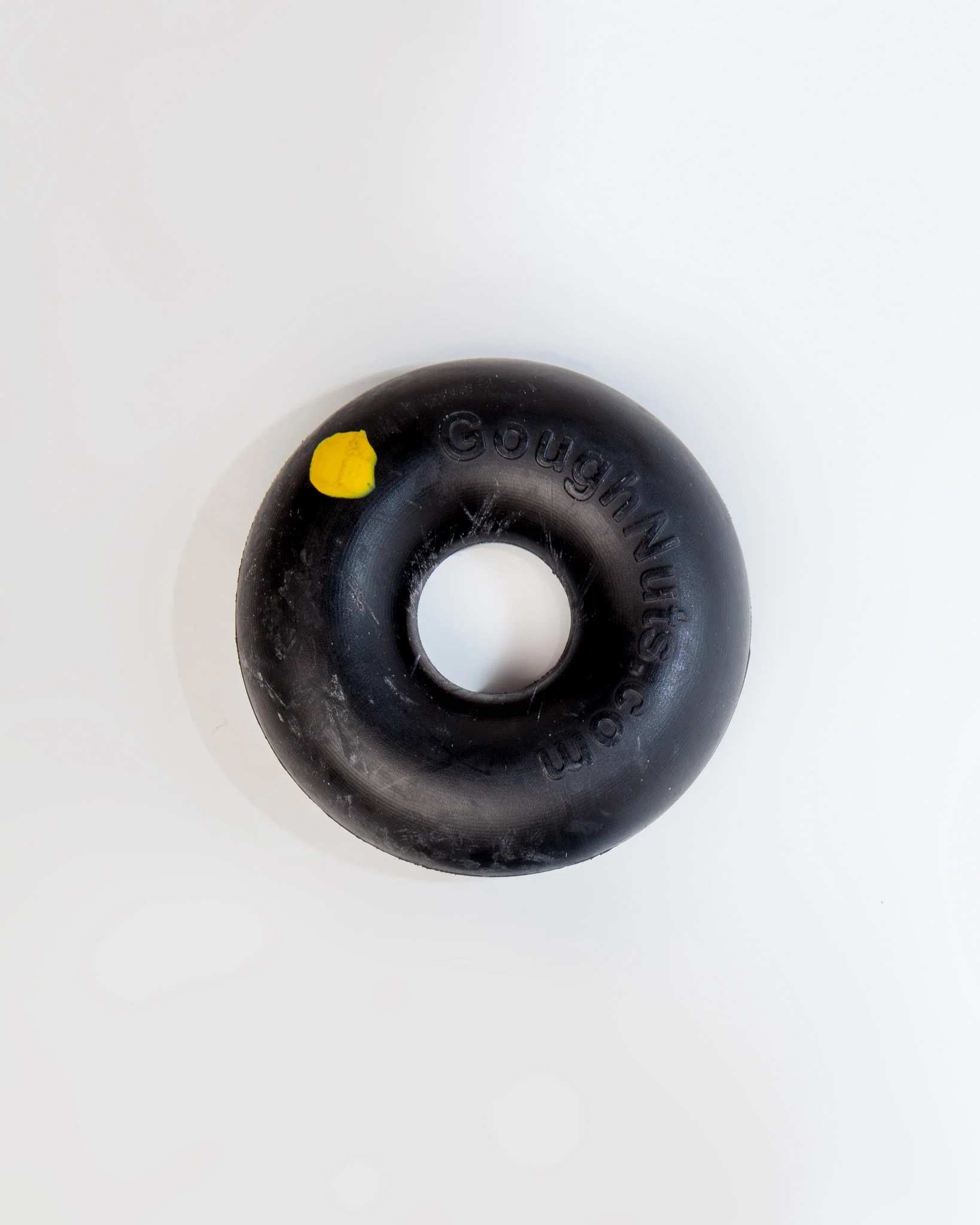 Pro Strength Extra Tough Black Rubber Ring Dog Toy (Made in the USA) - Image 2