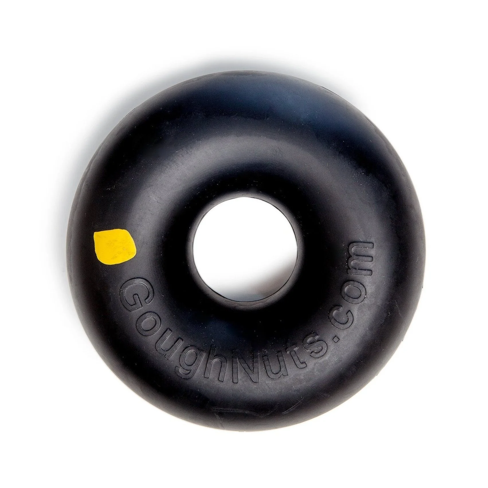 Pro Strength Extra Tough Black Rubber Ring Dog Toy (Made in the USA) - Image 3