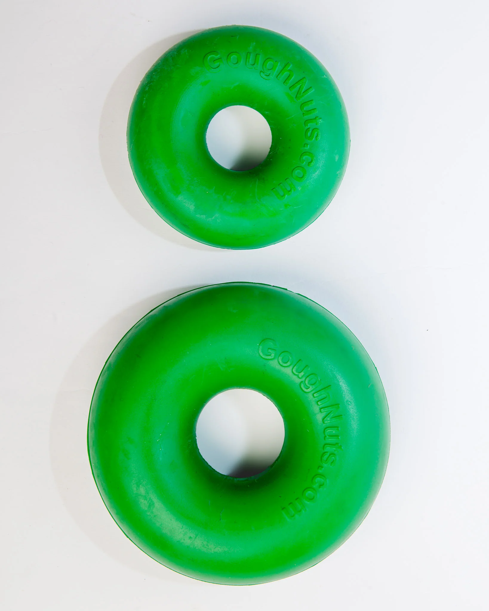 Green Ring Guaranteed-Tough Rubber Dog Toy (Made in the USA) - Image 2