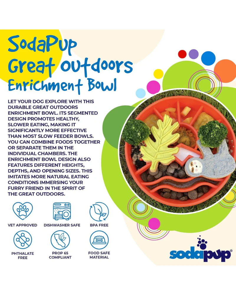 Great Outdoors Slow Feeder Dog Bowl (Made in the USA) - Image 6