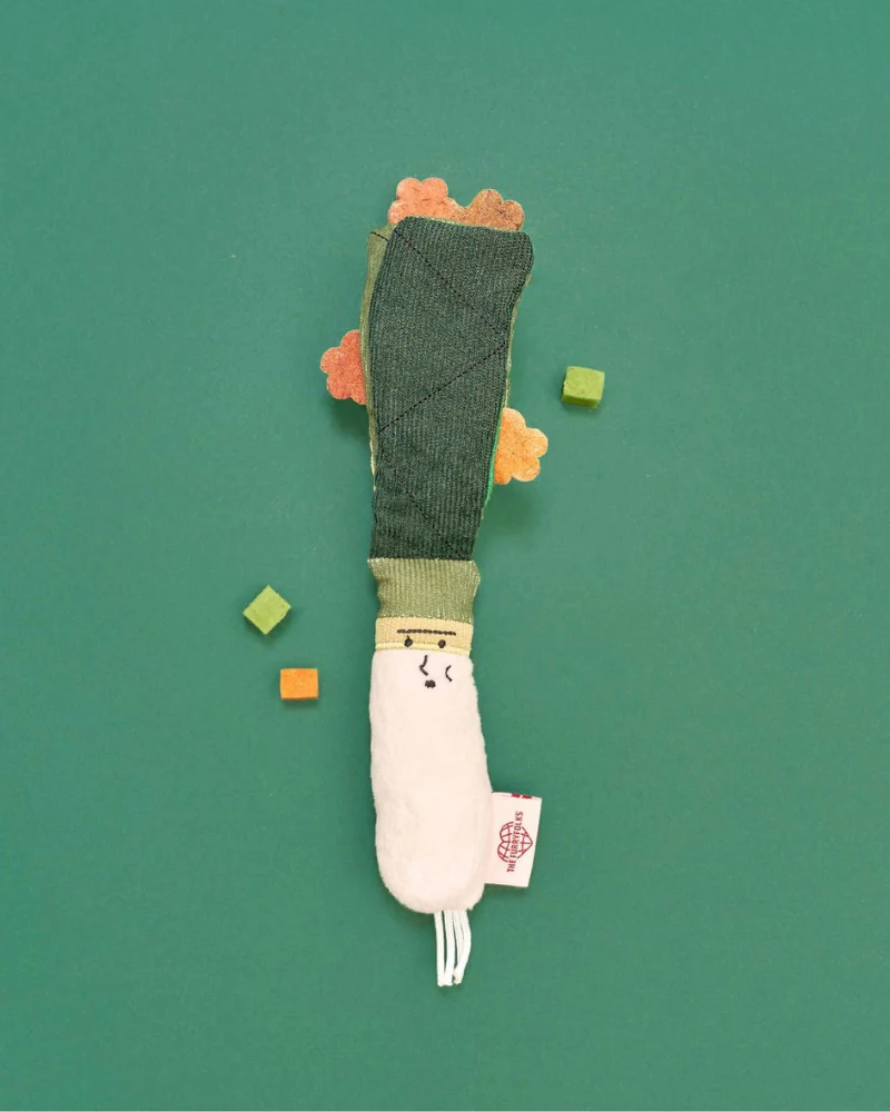 Green Onion Nosework Dog Toy - Image 6