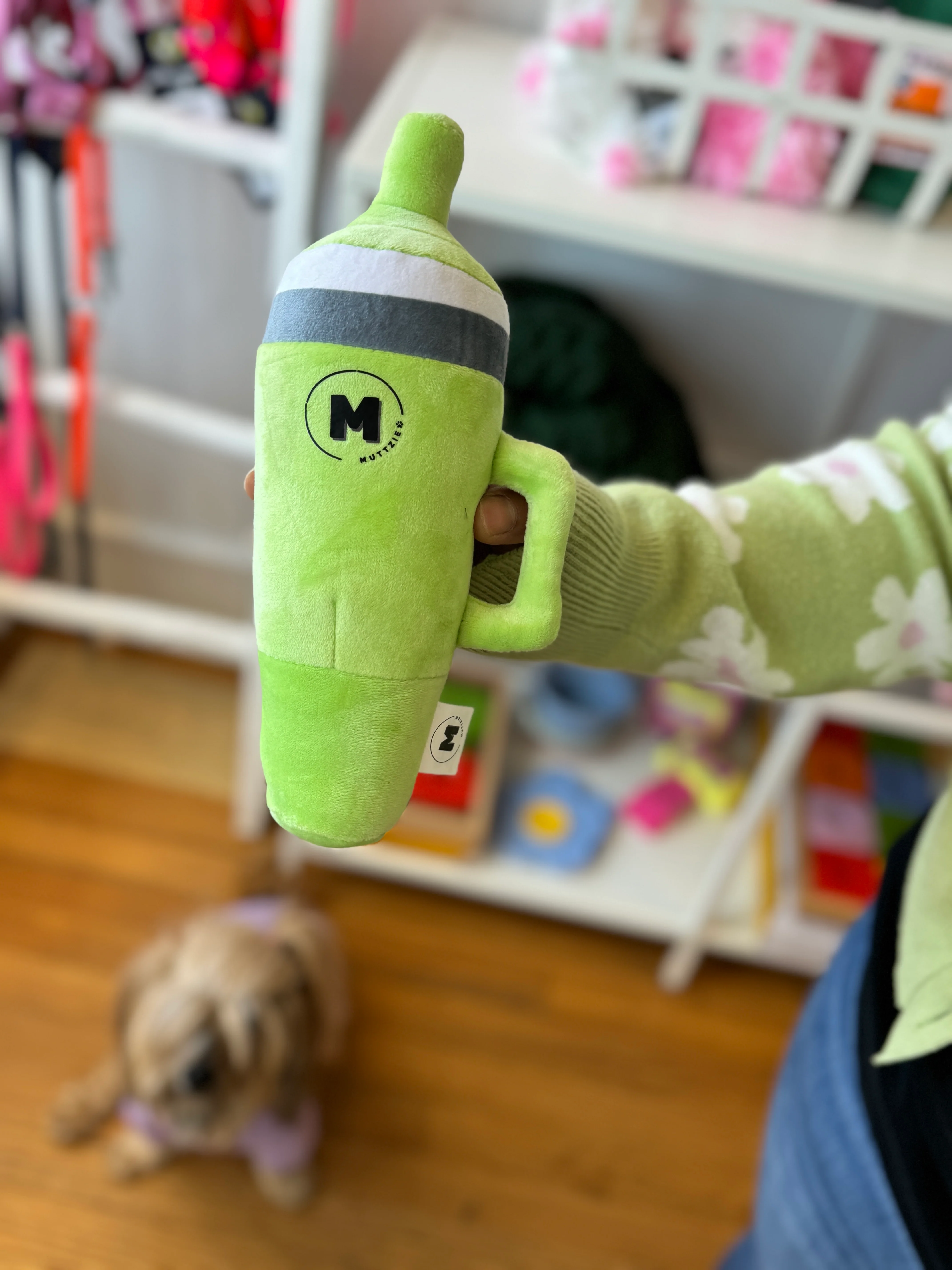 Green Stanley Cup Dog Toy (FINAL SALE) - Image 3