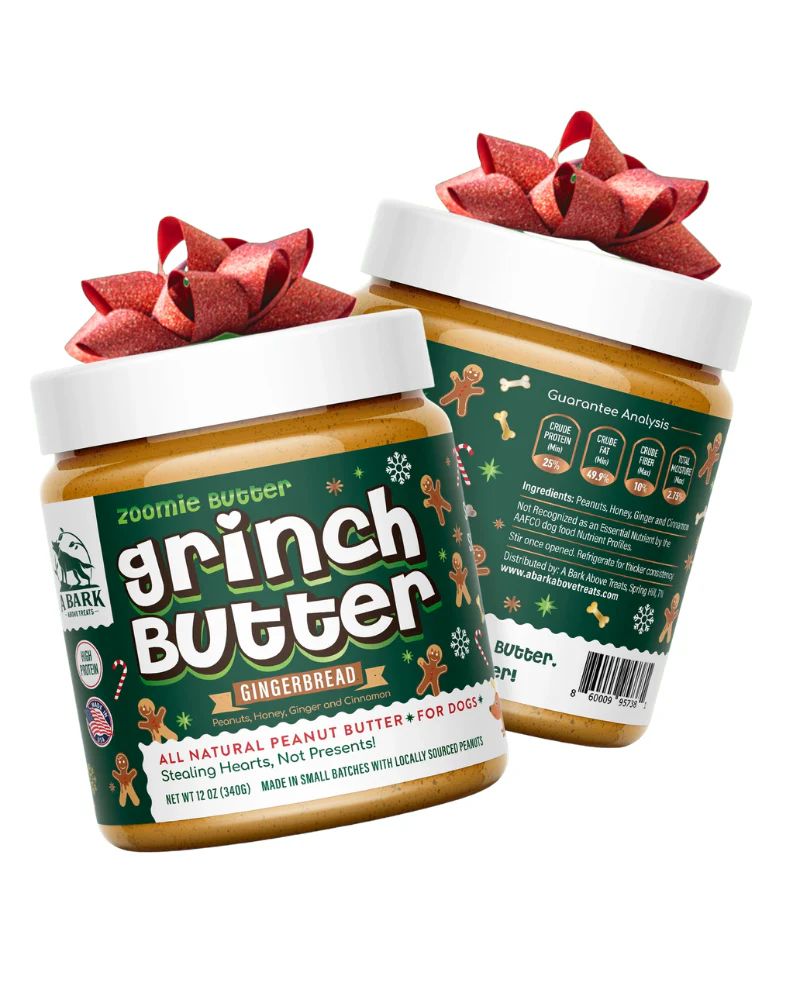 Grinch Butter All-Natural Dog Peanut Butter - Image 4