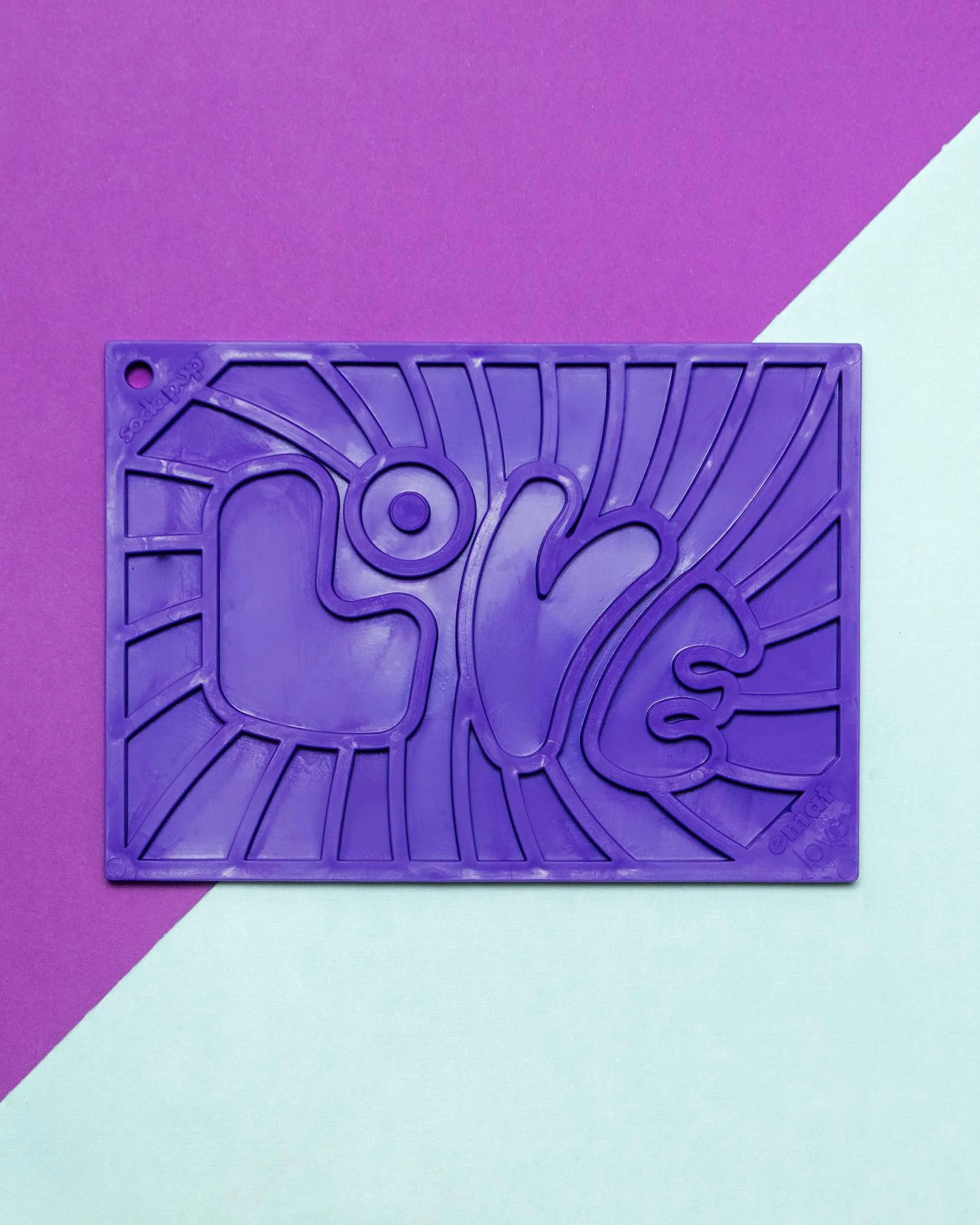 Groovy Love Enrichment Lick Mat (Made in the USA) - Image 3