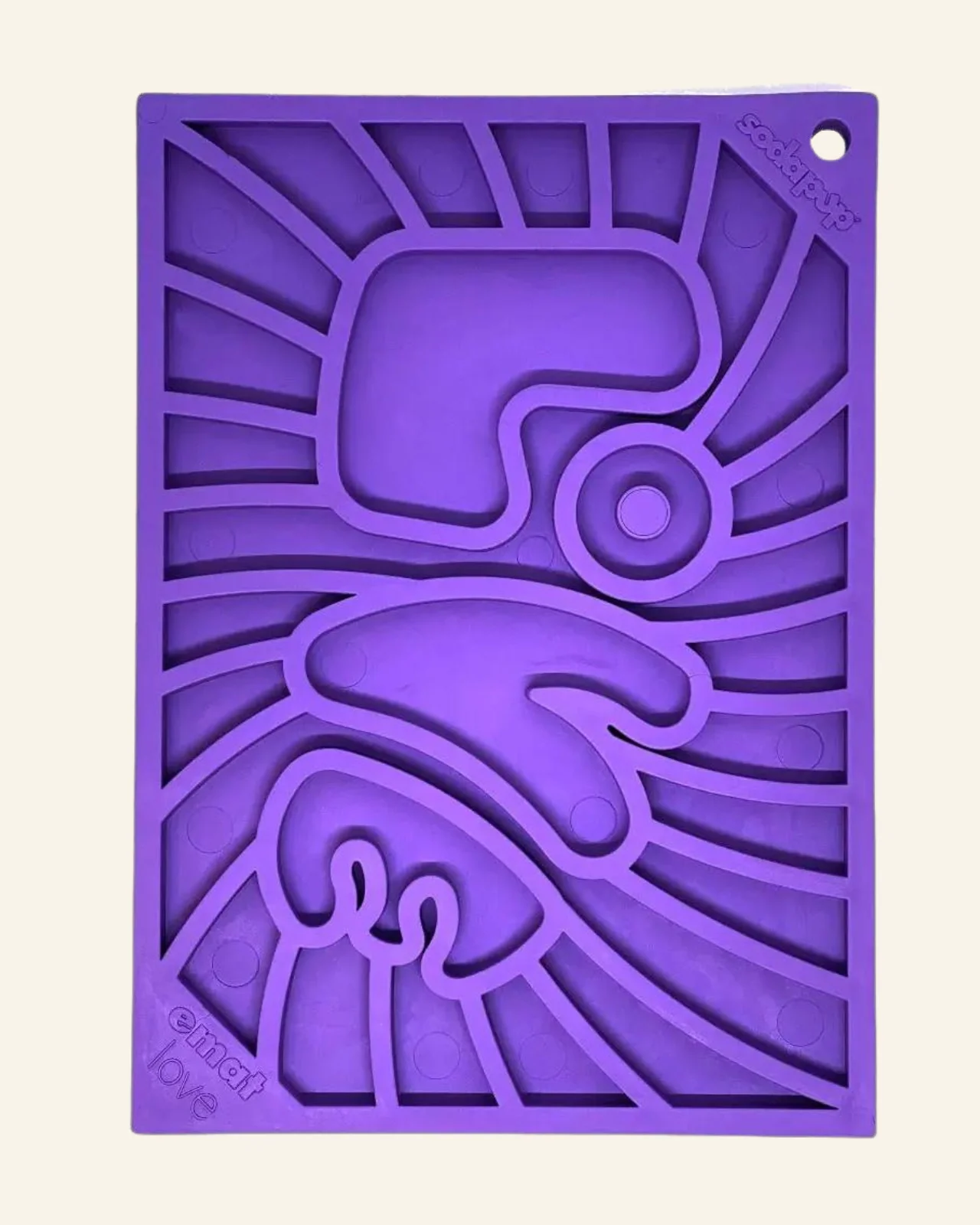 Groovy Love Enrichment Lick Mat (Made in the USA) - Image 4