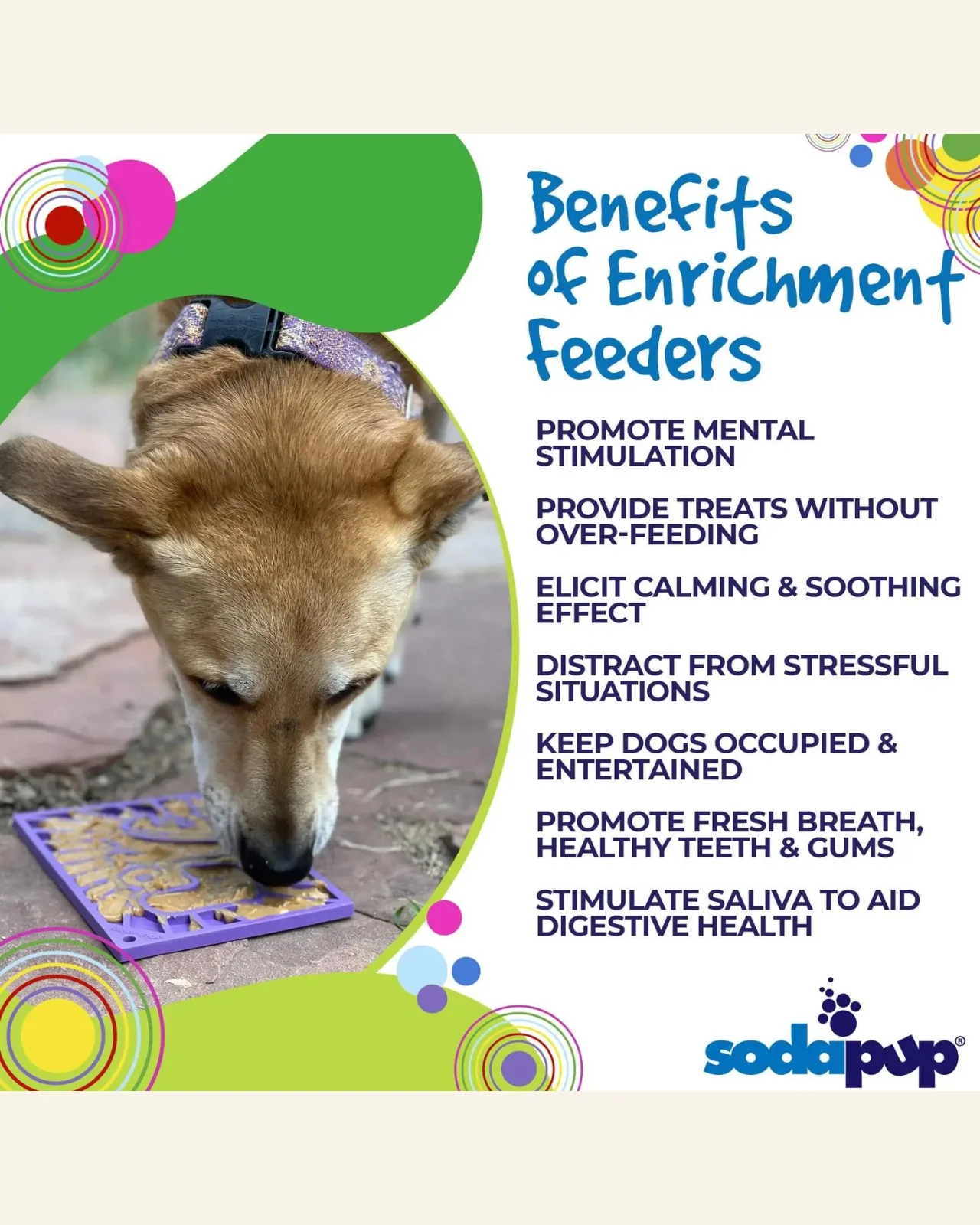 Groovy Love Enrichment Lick Mat (Made in the USA) - Image 5