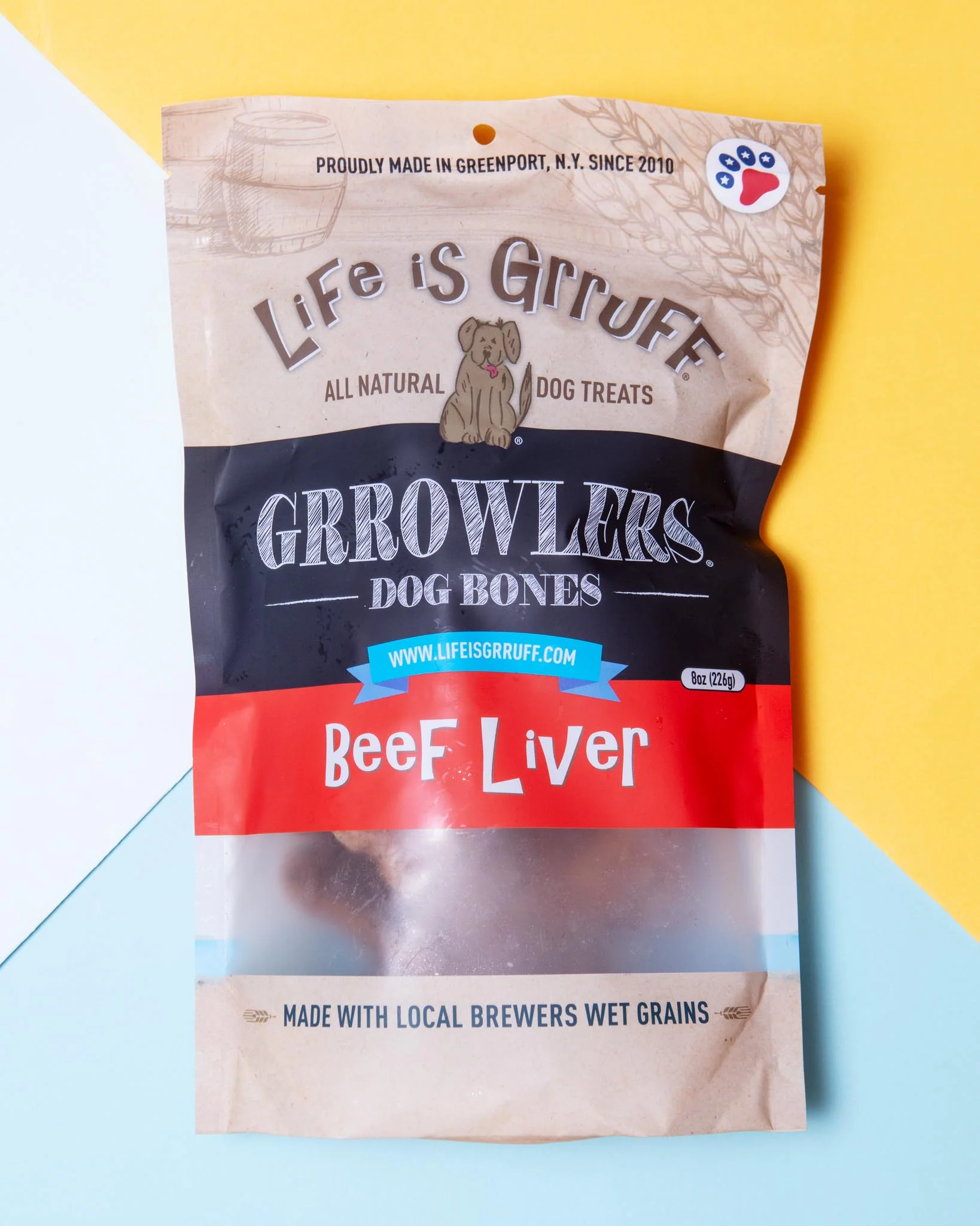 Growlers Dog Bones in Beef Liver