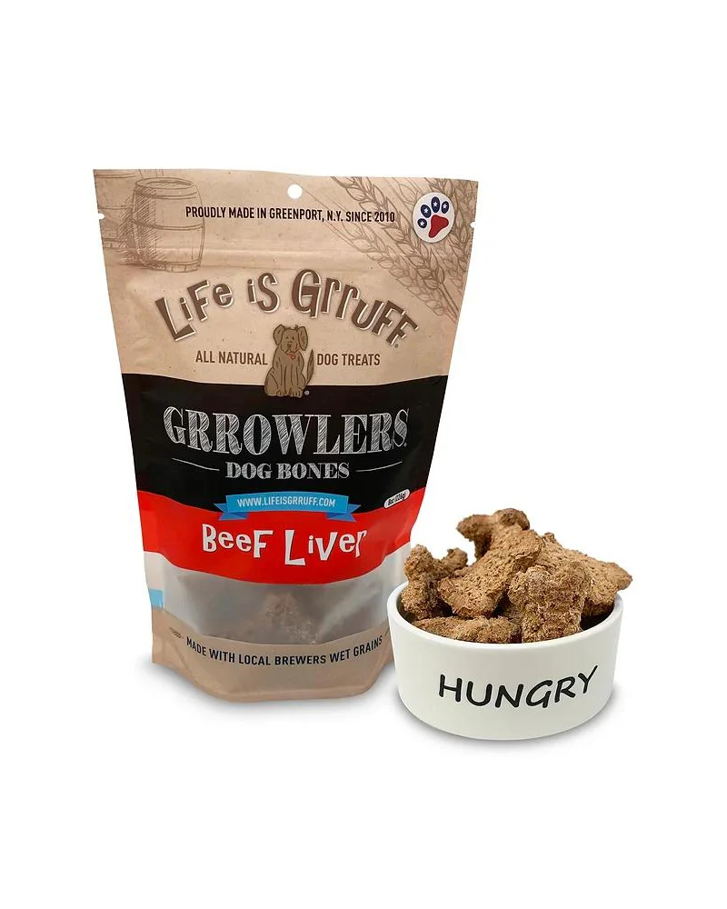 Growlers Dog Bones in Beef Liver - Image 2