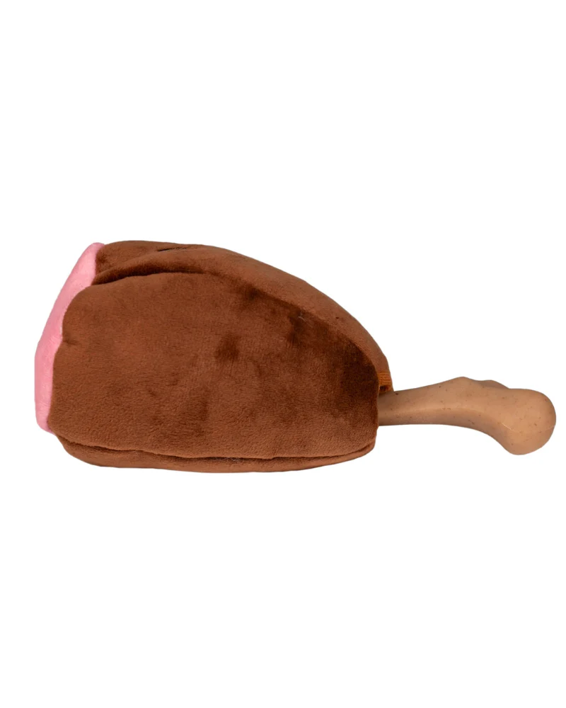 Ham Bone 2-in-1 Dog Bacon Chew Toy - Image 4