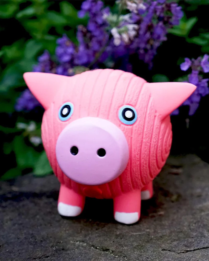 Hamlet the Pig Ruff-Tex® Squeaky Dog Toy - Image 3