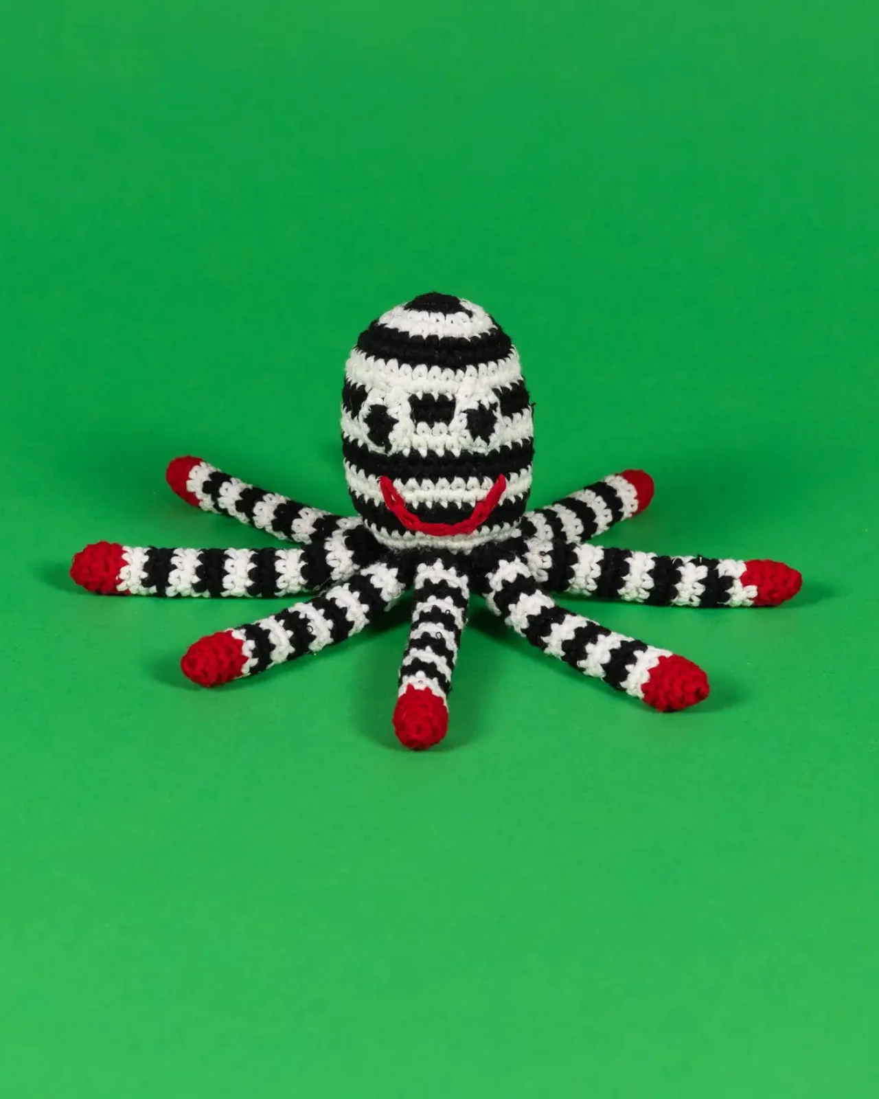 Hand Crochet Octopus Dog Toy