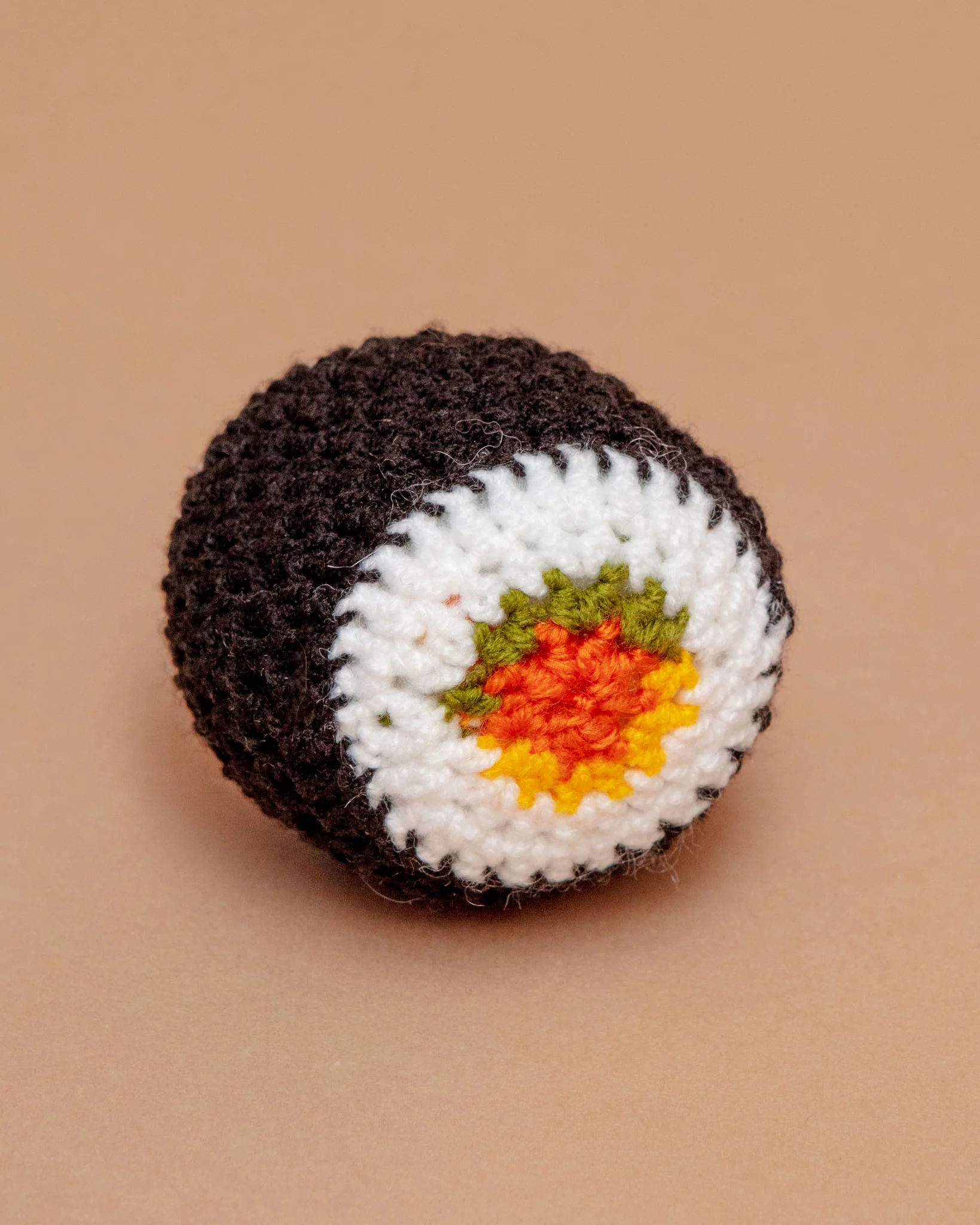 Handknit Squeaky Sushi Dog Toy (FINAL SALE) - Image 2