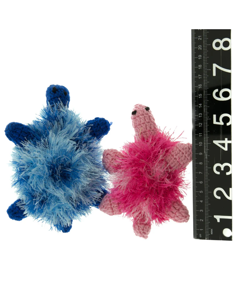 Handmade Turtle Squeaky Dog Toy - Image 3