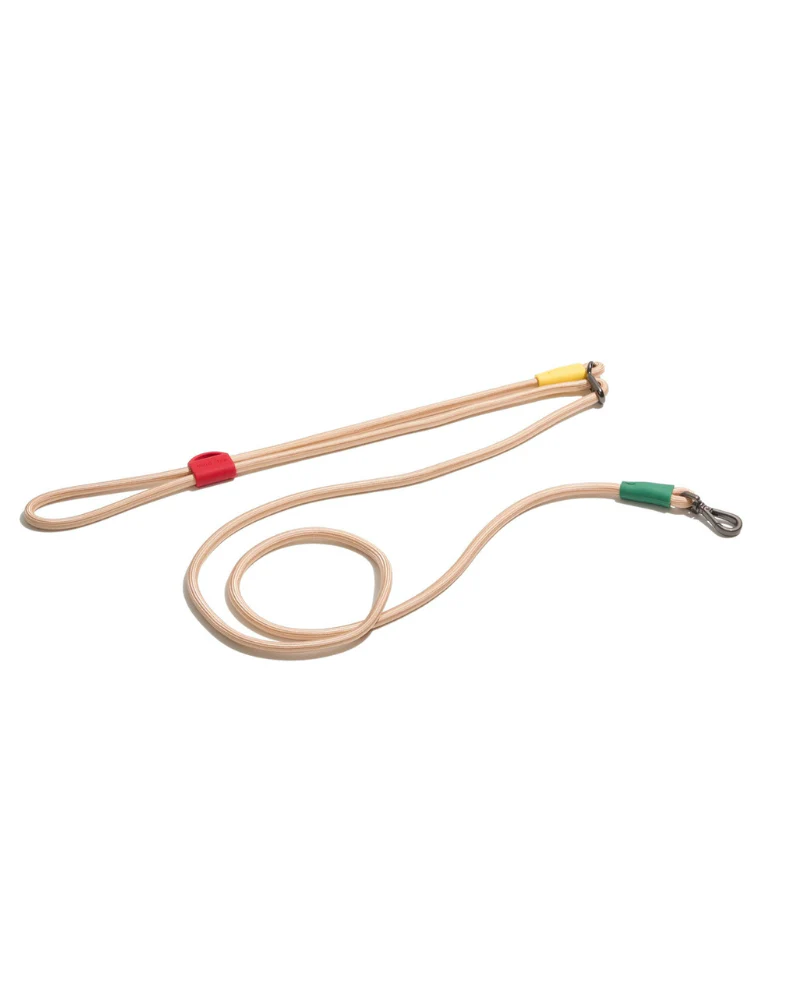 Hands-Free Rope Dog Leash in Bubblegum or Retro - Image 3