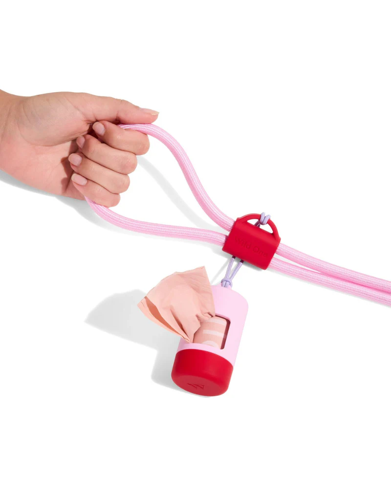 Hands-Free Rope Dog Leash in Bubblegum or Retro - Image 4