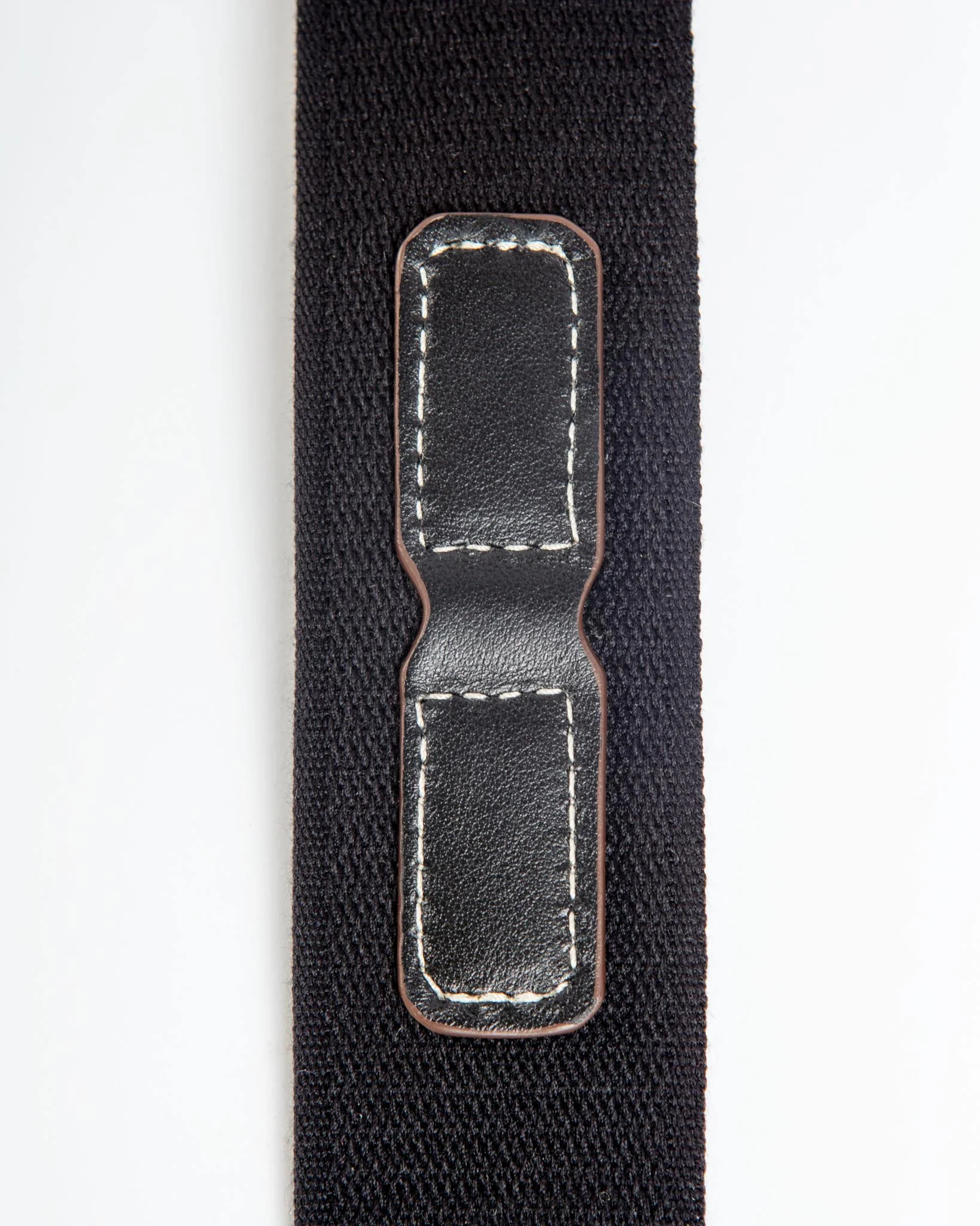 Hands-Free Textile Dog Leash in Black (Made in Italy) - Image 4