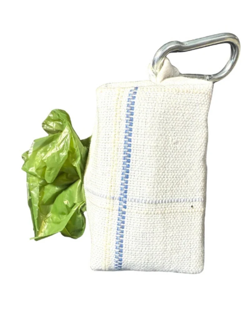 Handwoven Poop Bag Holder - Image 2