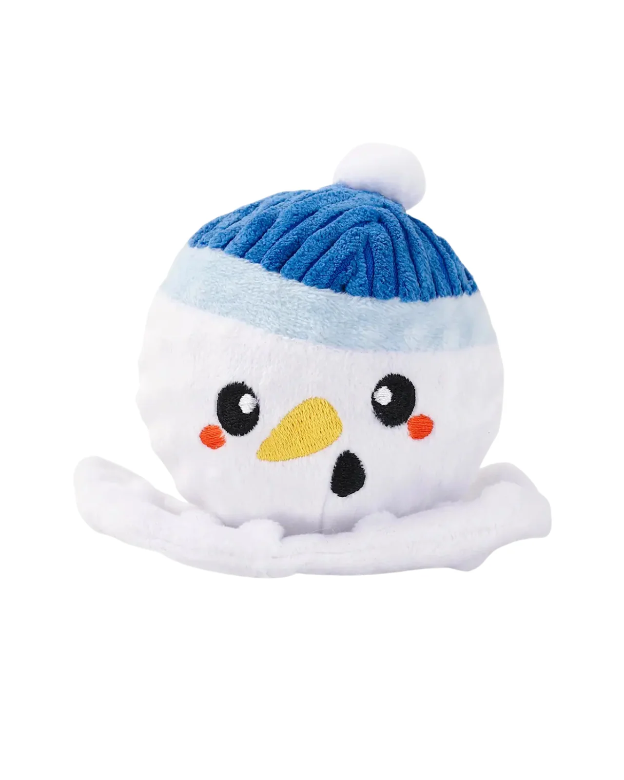2-in-1 Snowball Squeaky Dog Ball Toy - Image 3