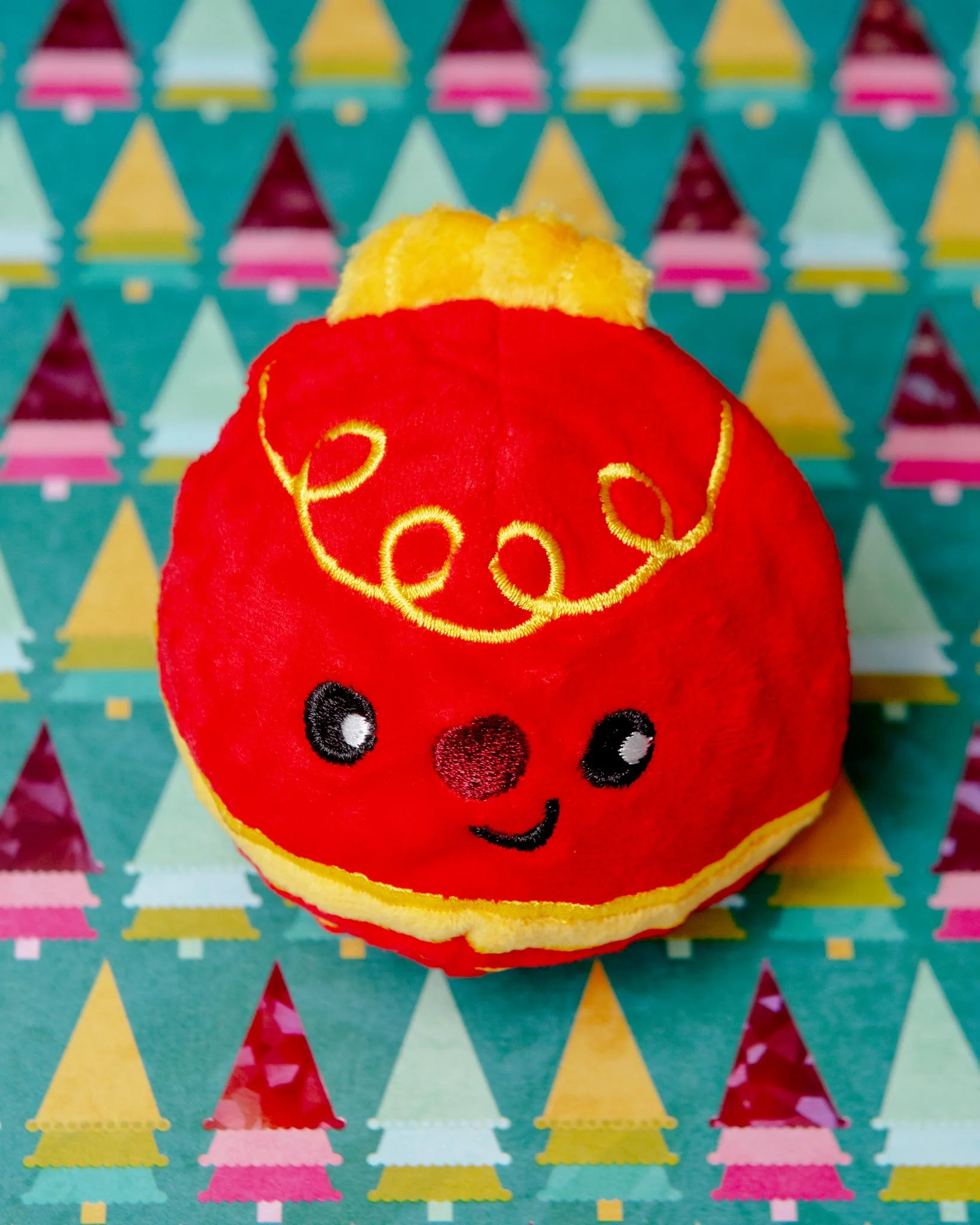Happy Woofmas Ornament Dog Ball Toy - Image 3