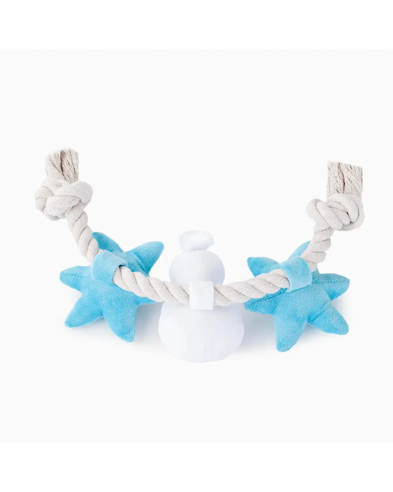 Happy Woofmas Snowman Season Squeaky Dog Toy - Image 2
