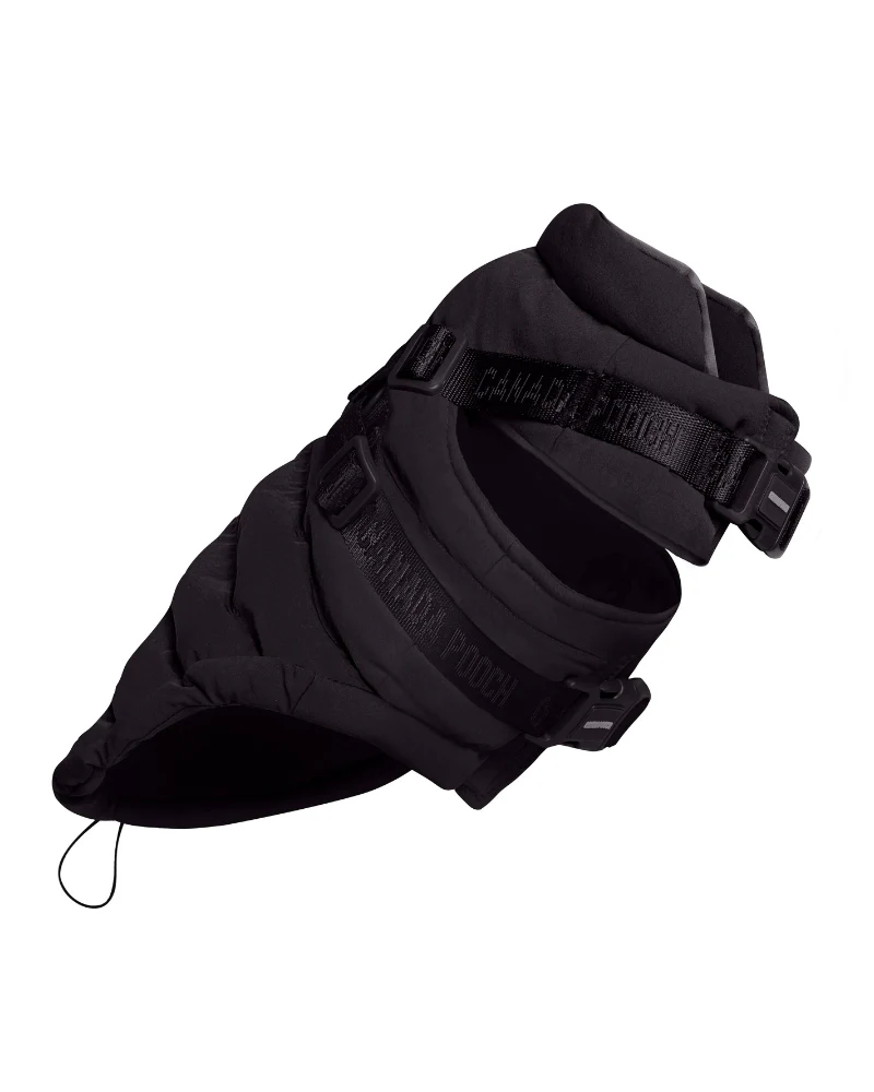 Harness Puffer Dog Jacket in Black (FINAL SALE) - Image 4