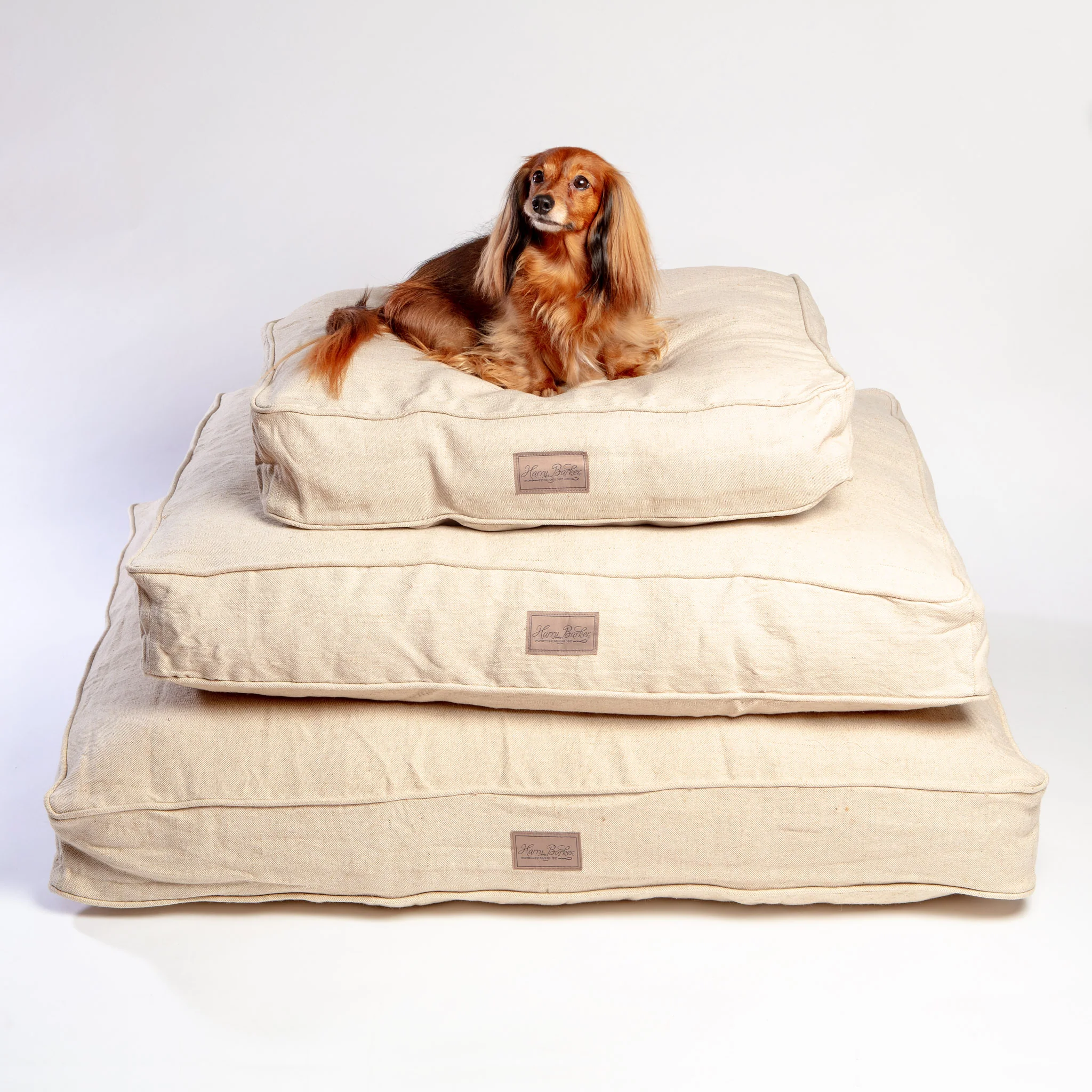 Rectangular Tweed Dog Bed (Direct-Ship) - Image 2