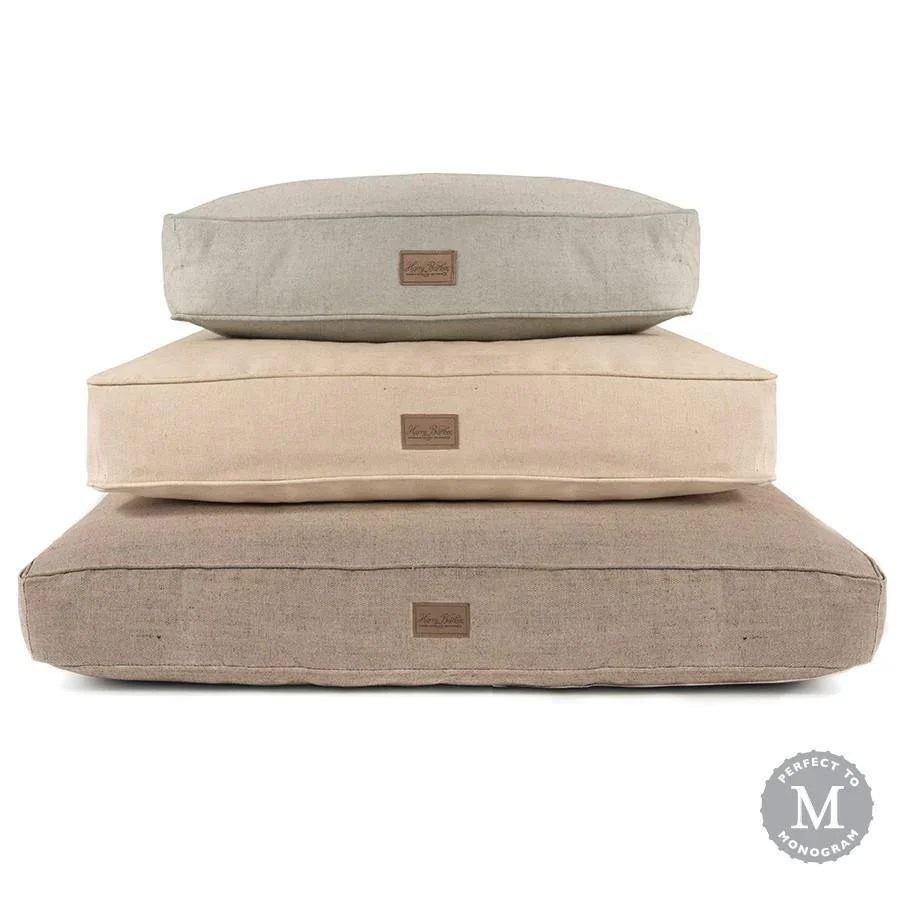 Rectangular Tweed Dog Bed (Direct-Ship) - Image 7
