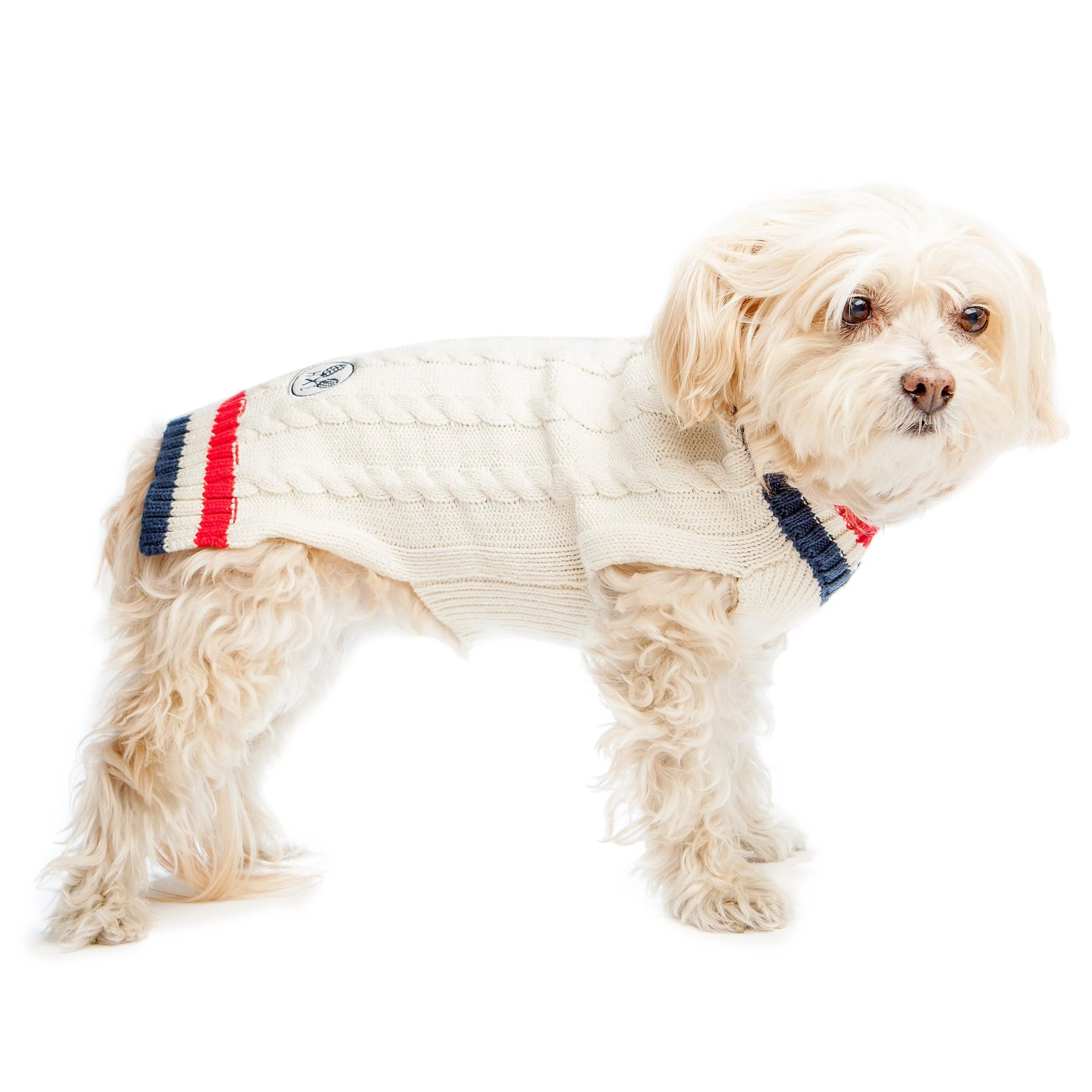 HARRY BARKER | Tennis Sweater in Cream - Image 2