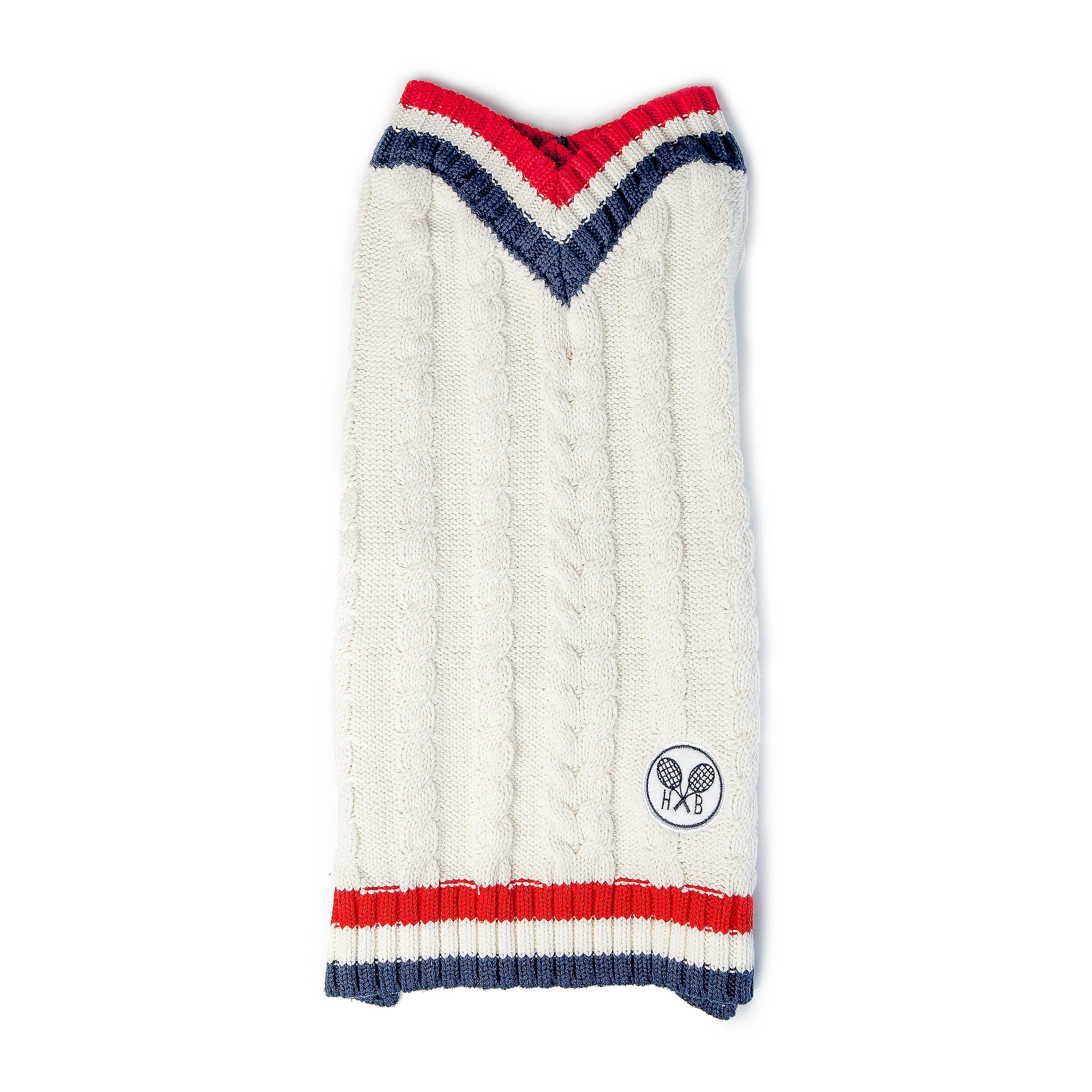 HARRY BARKER | Tennis Sweater in Cream - Image 3