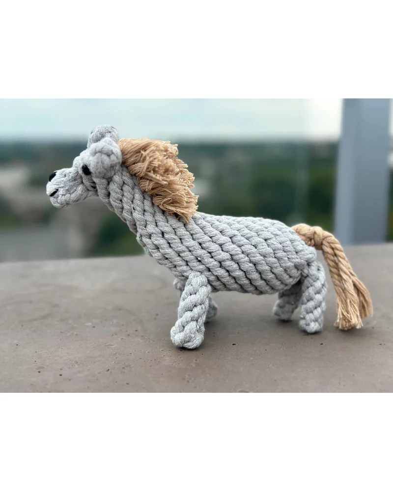 Harry the Horse Rope Dog Toy - Image 5