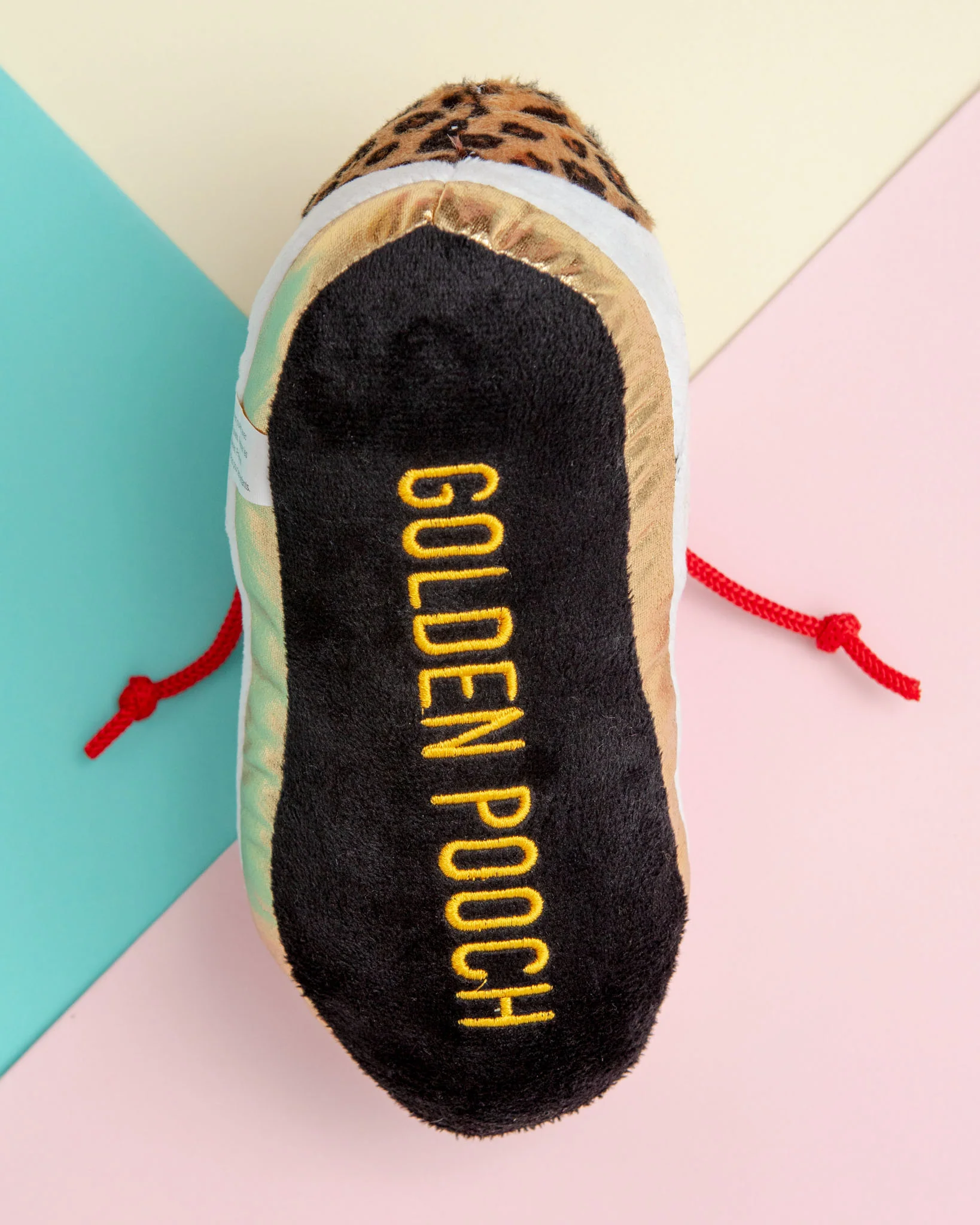 Golden Pooch Sneaker Plush Dog Toy - Image 4