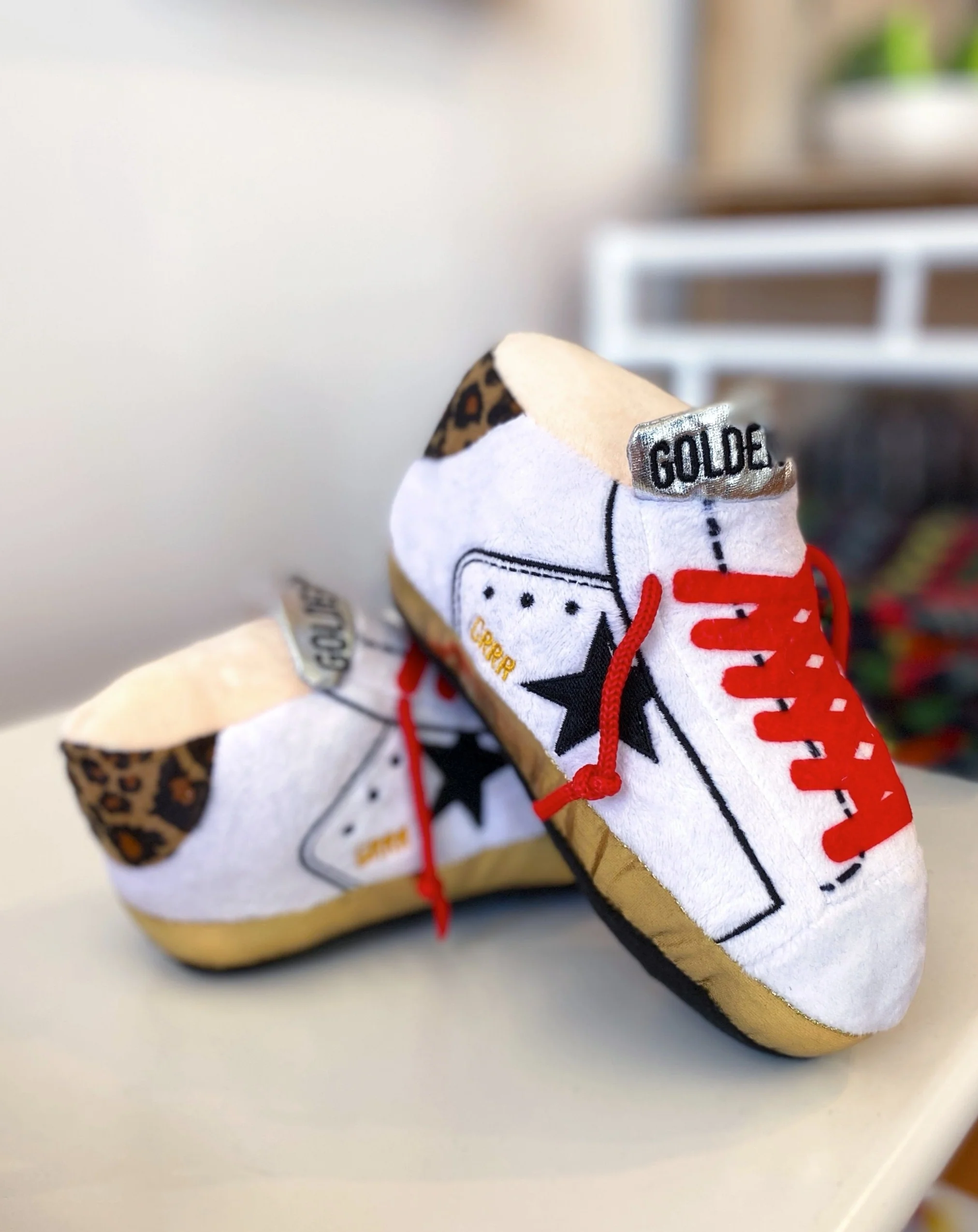 Golden Pooch Sneaker Plush Dog Toy - Image 5
