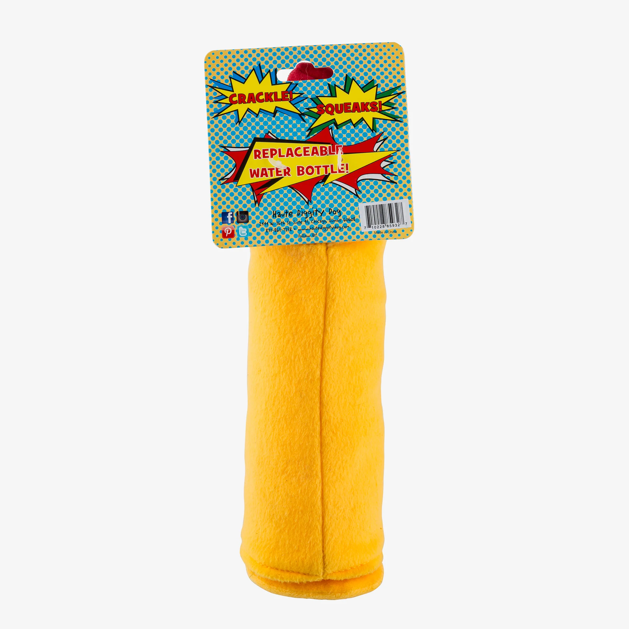 HAUTE DIGGITY DOG | Johnnie Dogwalker Water Bottle Crackler Toy - Image 2