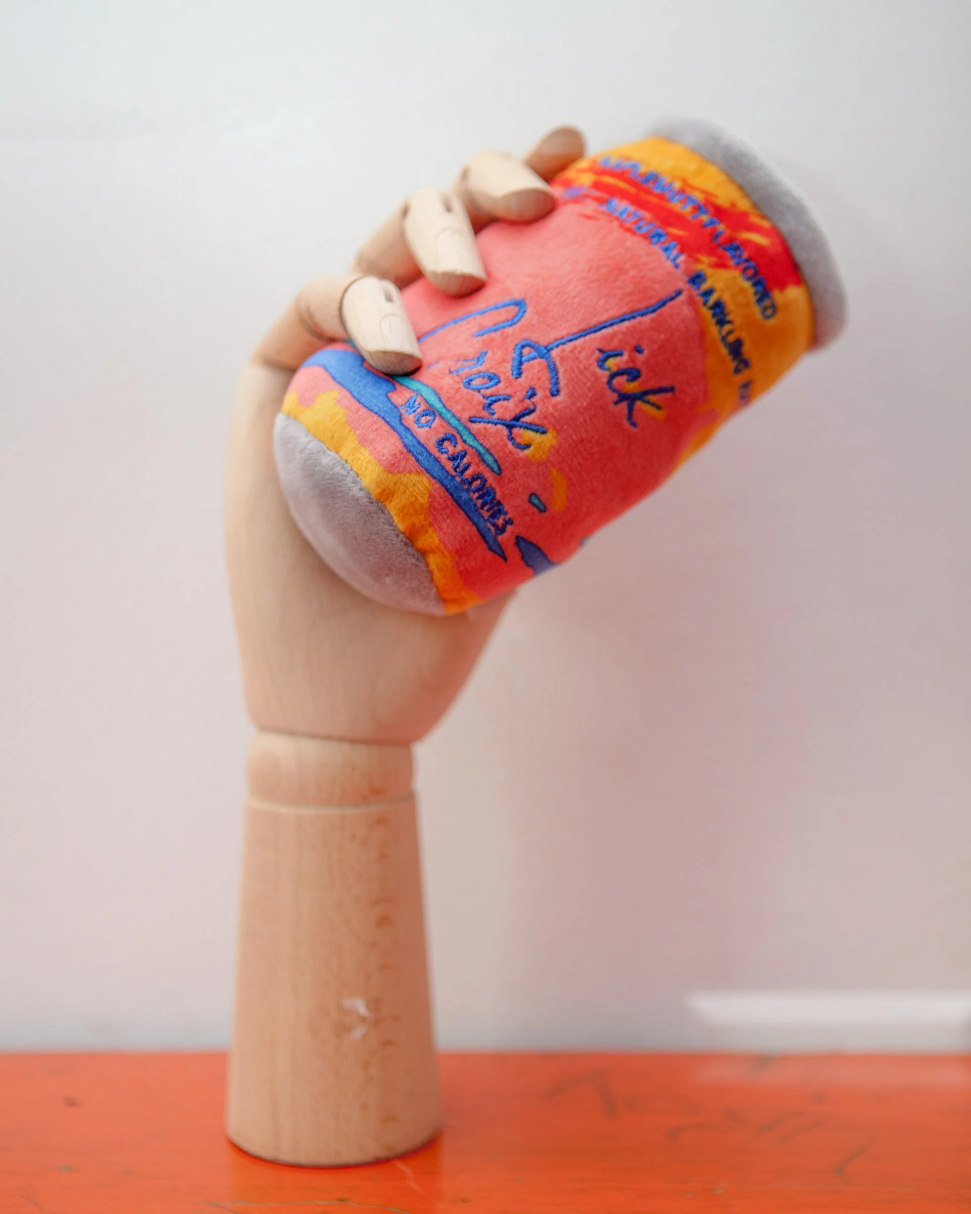 Lick Croix Barkling Water Plush Dog Toy in Pamplemutt - Image 4