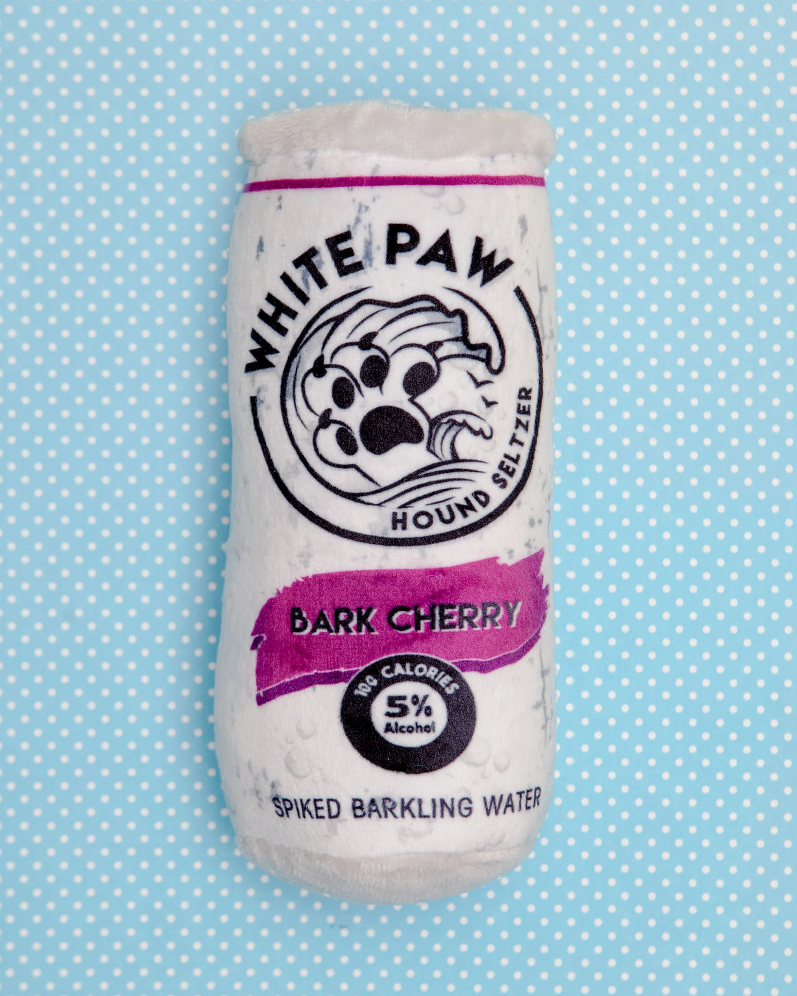 White Paw Hound Seltzer Toy