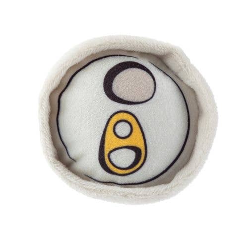 White Paw Hound Seltzer Plush Dog Toy in Muttlenial Mango - Image 5