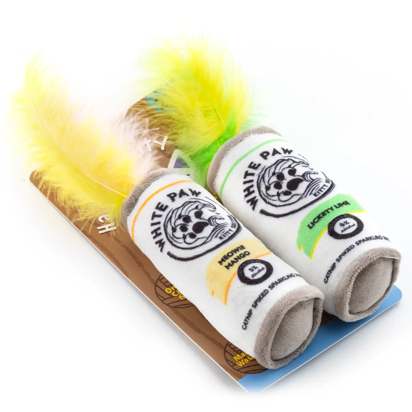 White Paw Catnip Toys (2-Pack) - Image 2