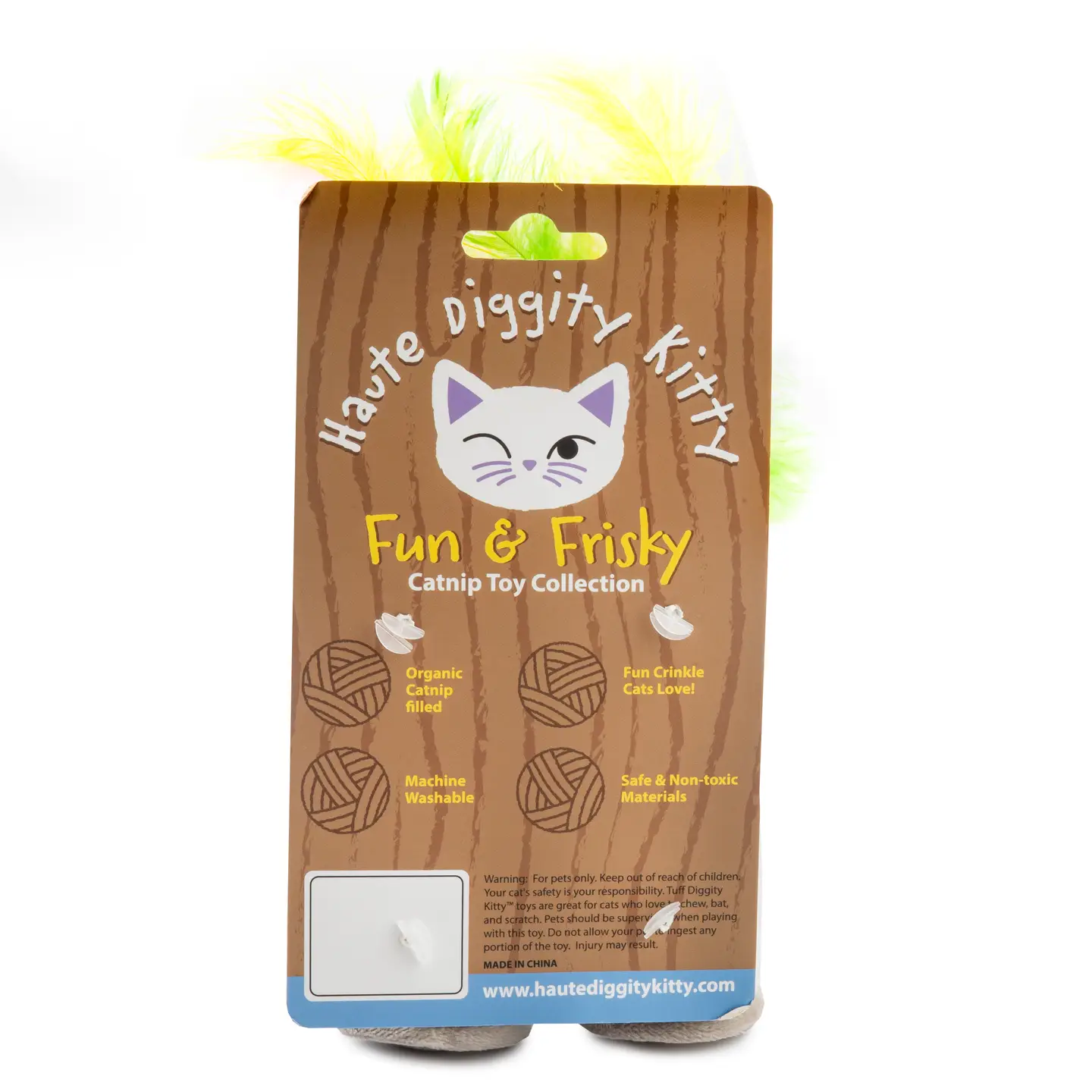 White Paw Catnip Toys (2-Pack) - Image 3