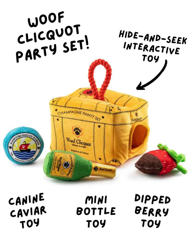 Woof Clicquot Interactive Toy Pawty Set - Image 2