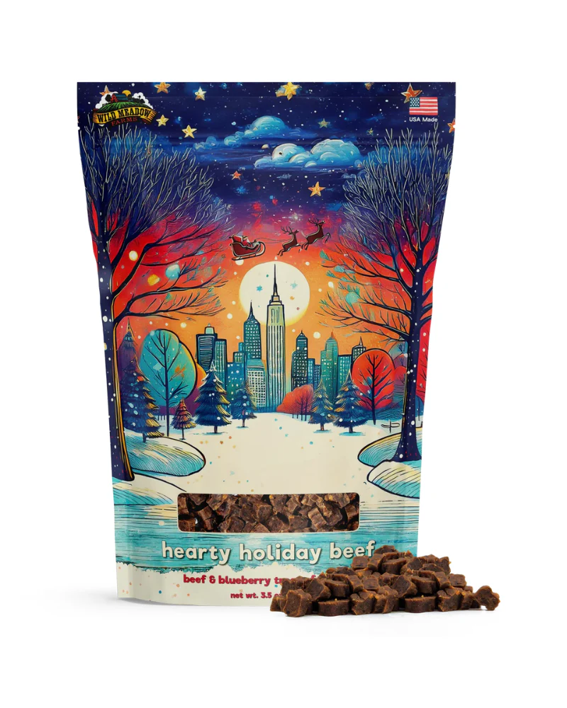 Hearty Holiday Beef Christmas Trainers Dog Treats