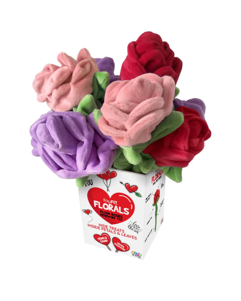 Hide 'N Seek Rose Plush Dog Toy - Image 6