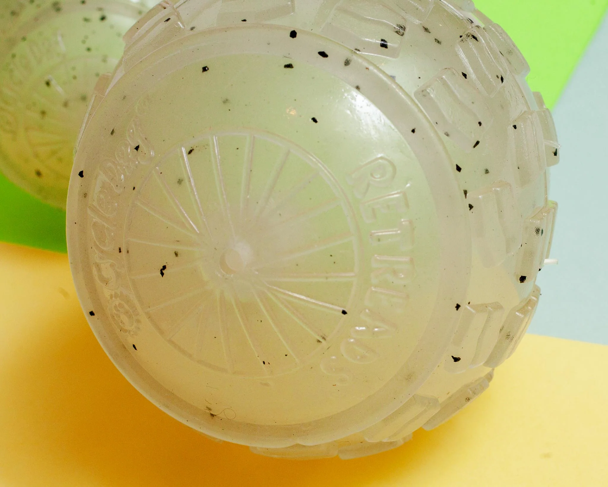 High Roller Glow in the Dark Ball Dog Toy - Image 3