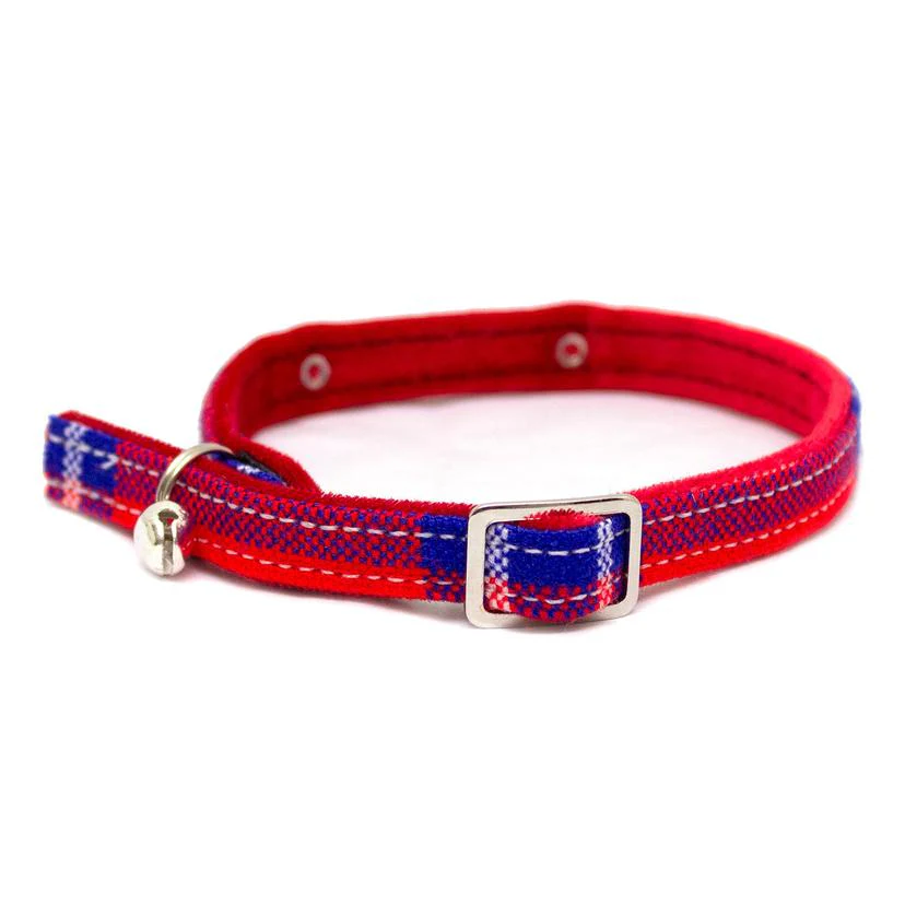 HIRO + WOLF | Shuka Red Cat Collar - Image 2